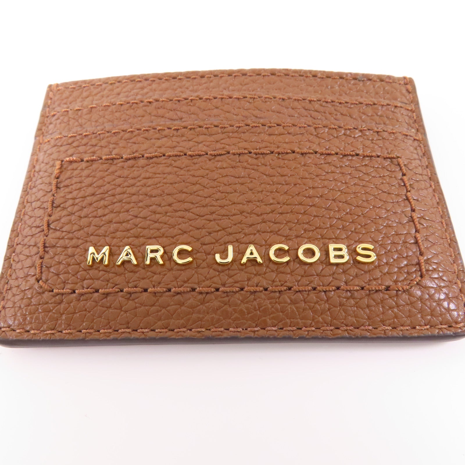 MARC JACOBS 牛皮皮革Card Holder金扣卡片套