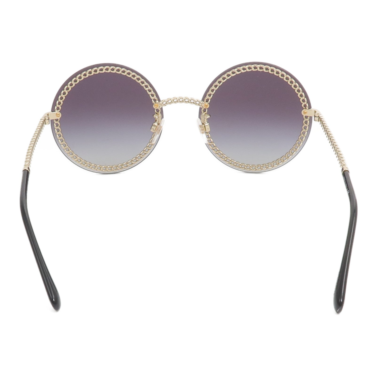 CHANEL 金屬Chain Round Sunglasses太陽眼鏡