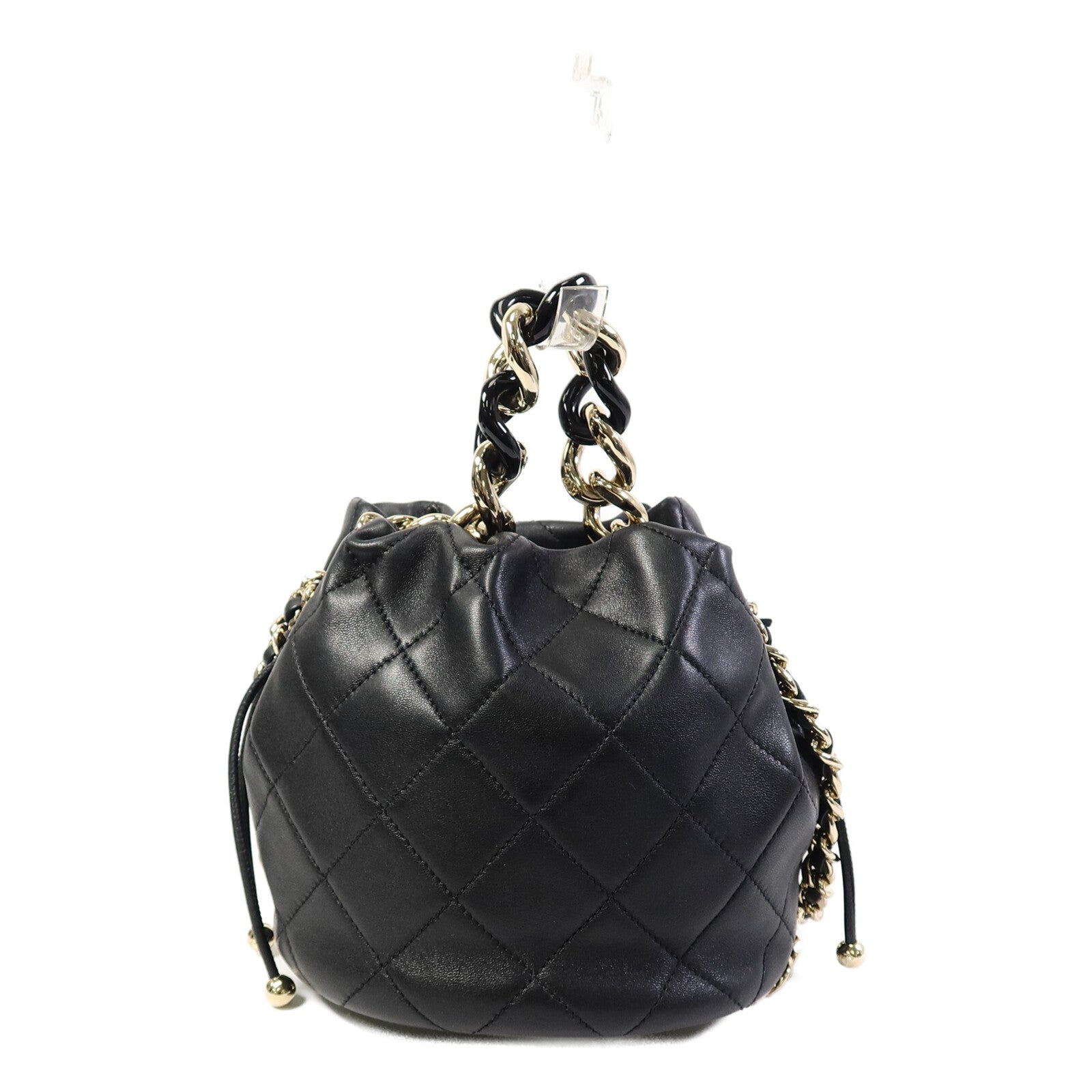 CHANEL 【激減優惠】羊皮皮革Bucket Bag手挽肩背兩用袋