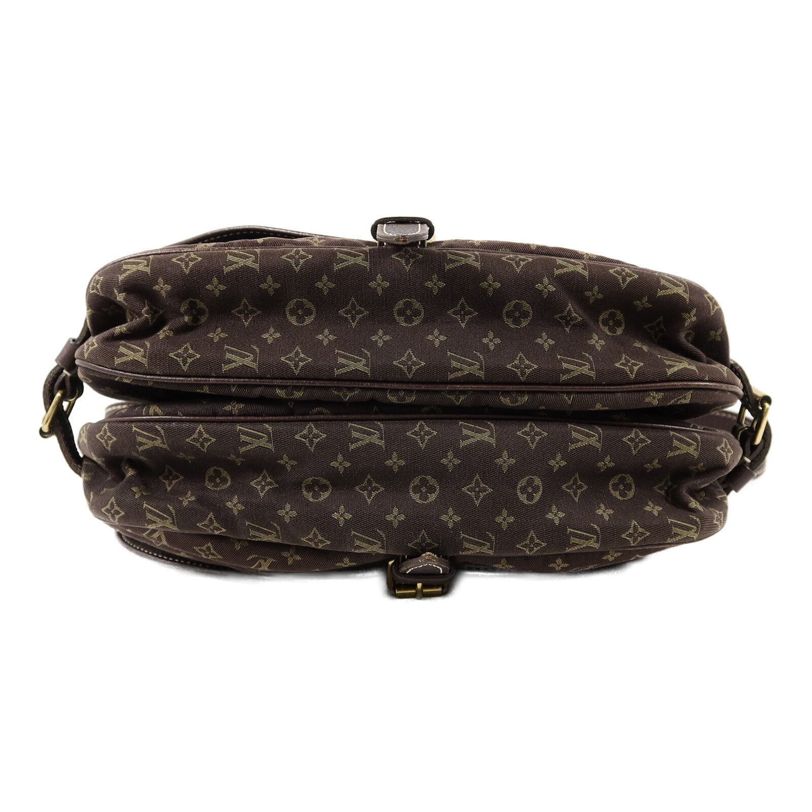 LOUIS VUITTON Monogram Mini Lin Saumur 30肩背袋