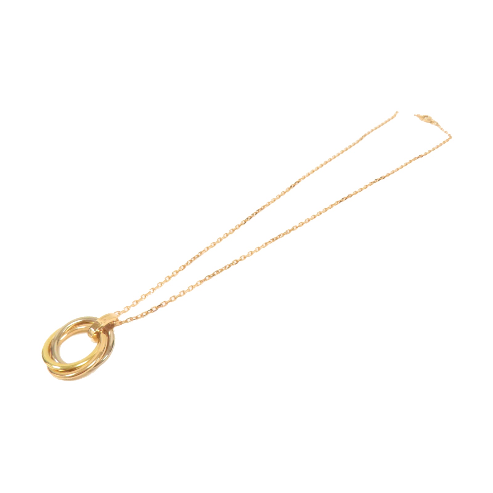 CARTIER 【激減優惠】18K白金/玫瑰金/黃金Trinity Necklace項鍊