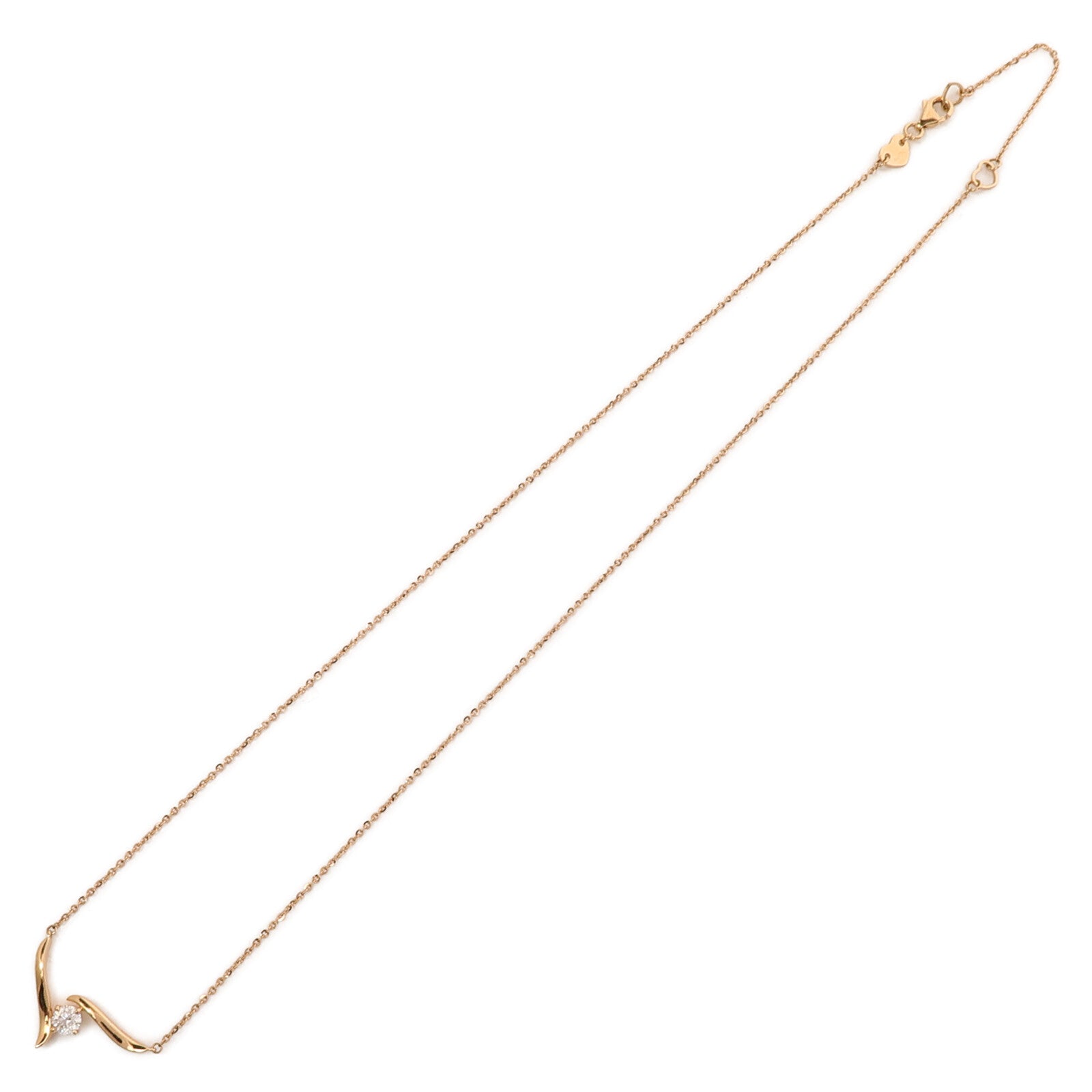 JEWELRY 18K玫瑰金Necklace鑽石項鍊