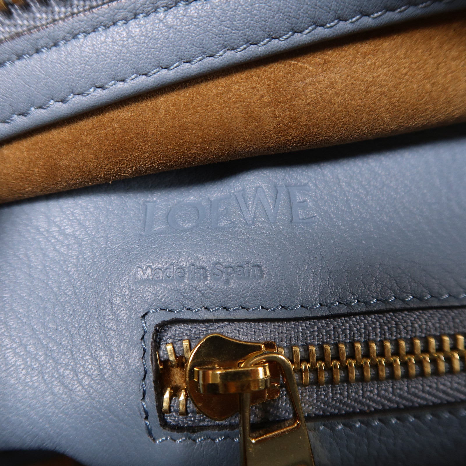 LOEWE 牛皮皮革Amazona Bag金扣手挽肩背兩用袋