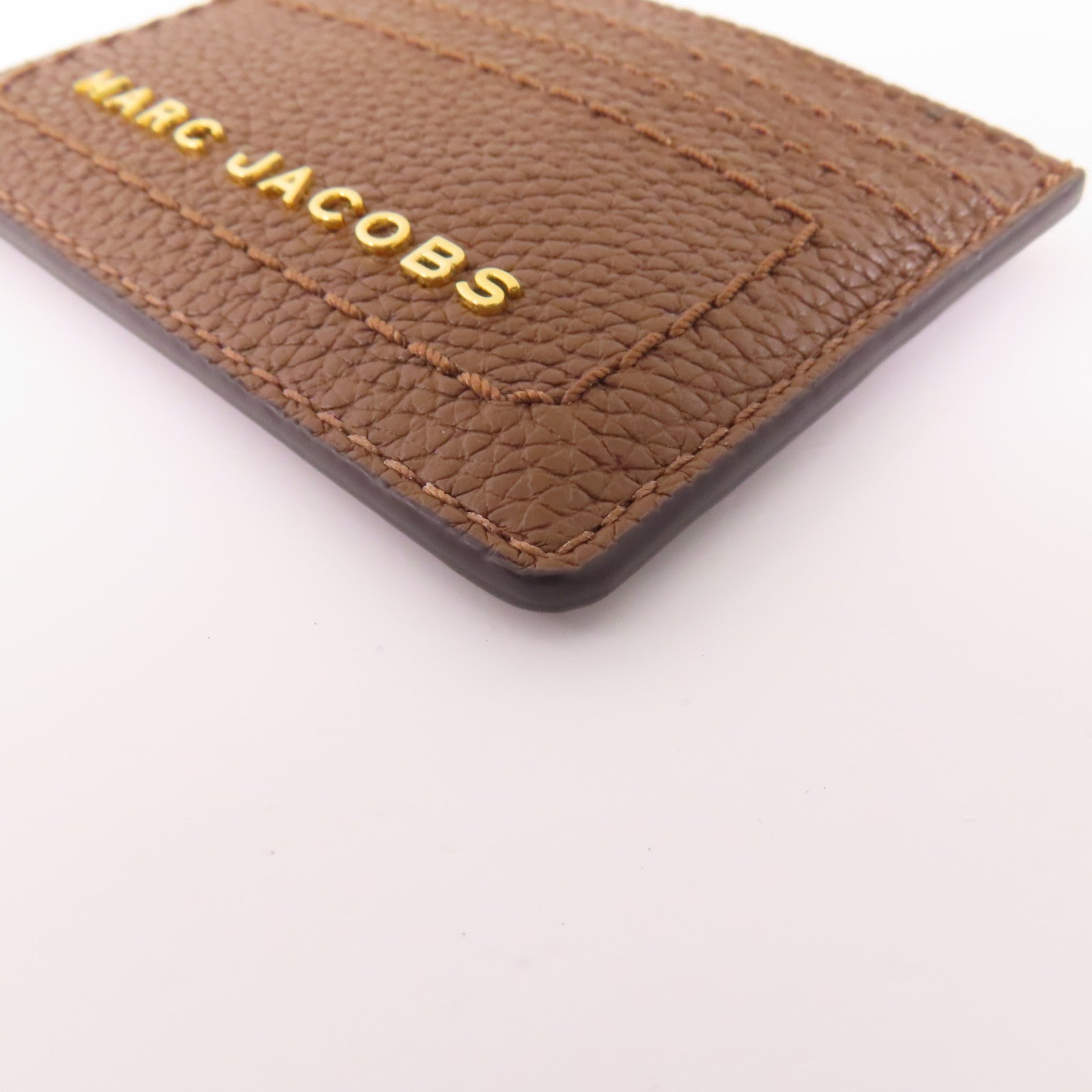 MARC JACOBS 牛皮皮革Card Holder金扣卡片套