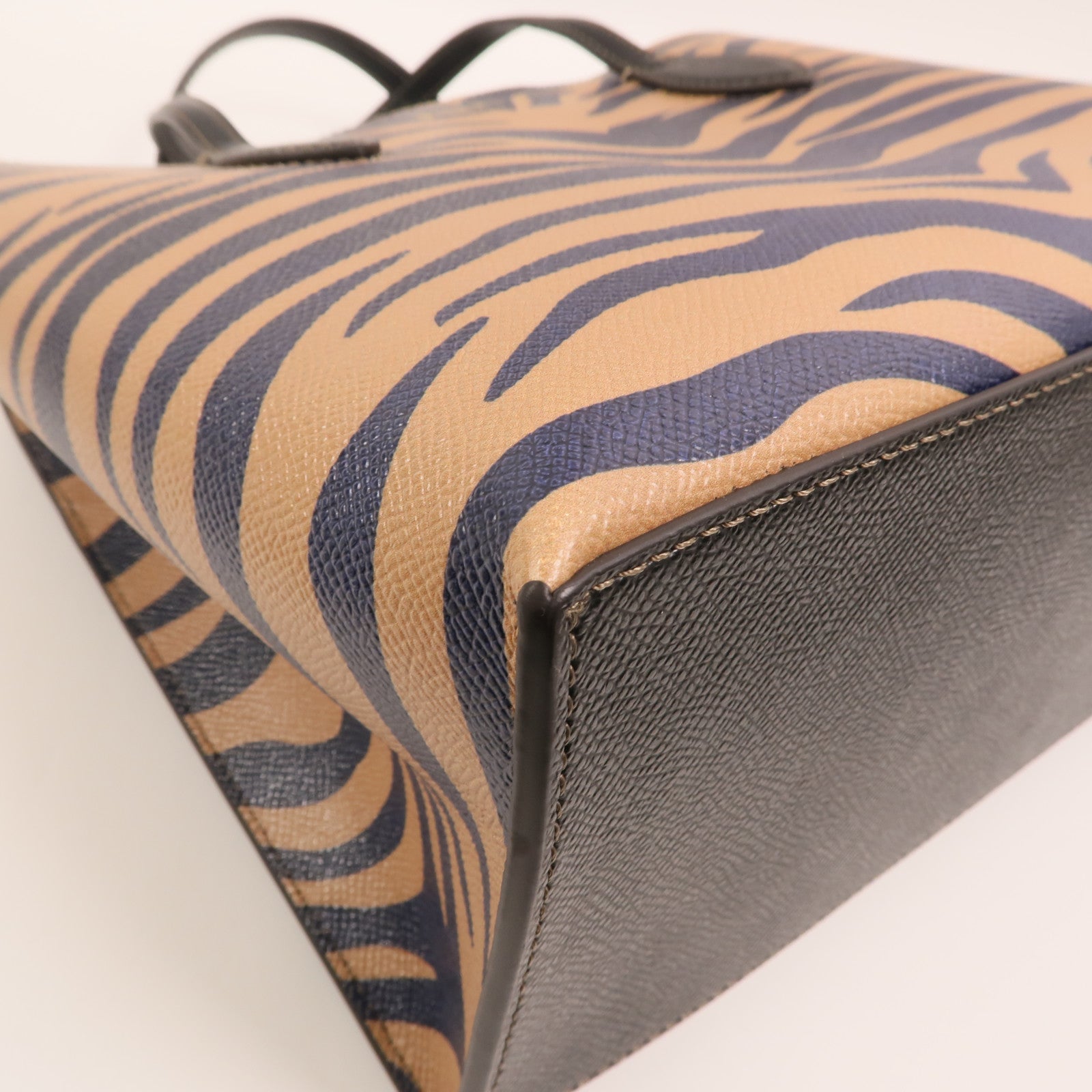 Furla 牛皮皮革Tote Bag金扣手挽袋