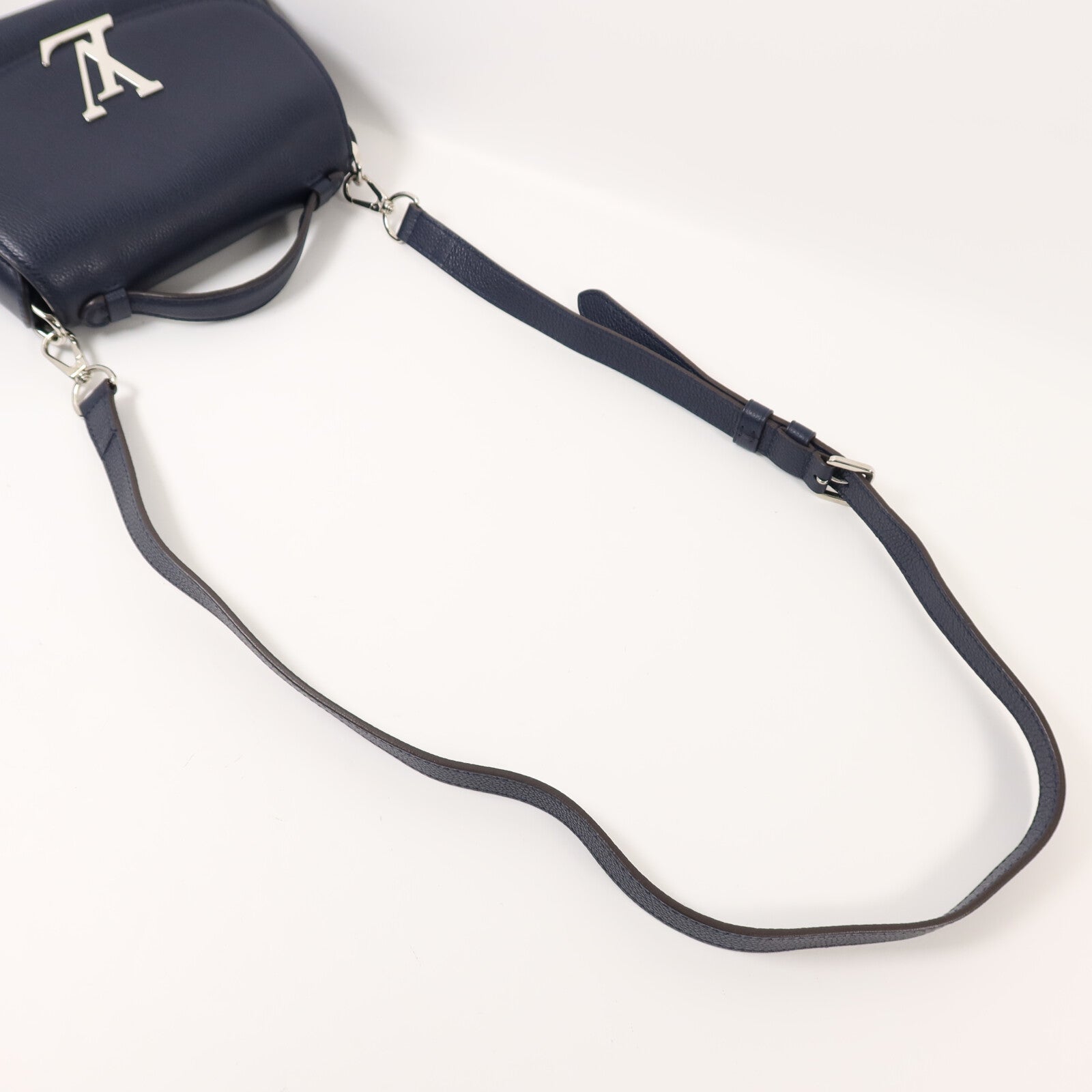 LOUIS VUITTON 牛皮皮革Vivienne NM銀扣手挽肩背兩用袋