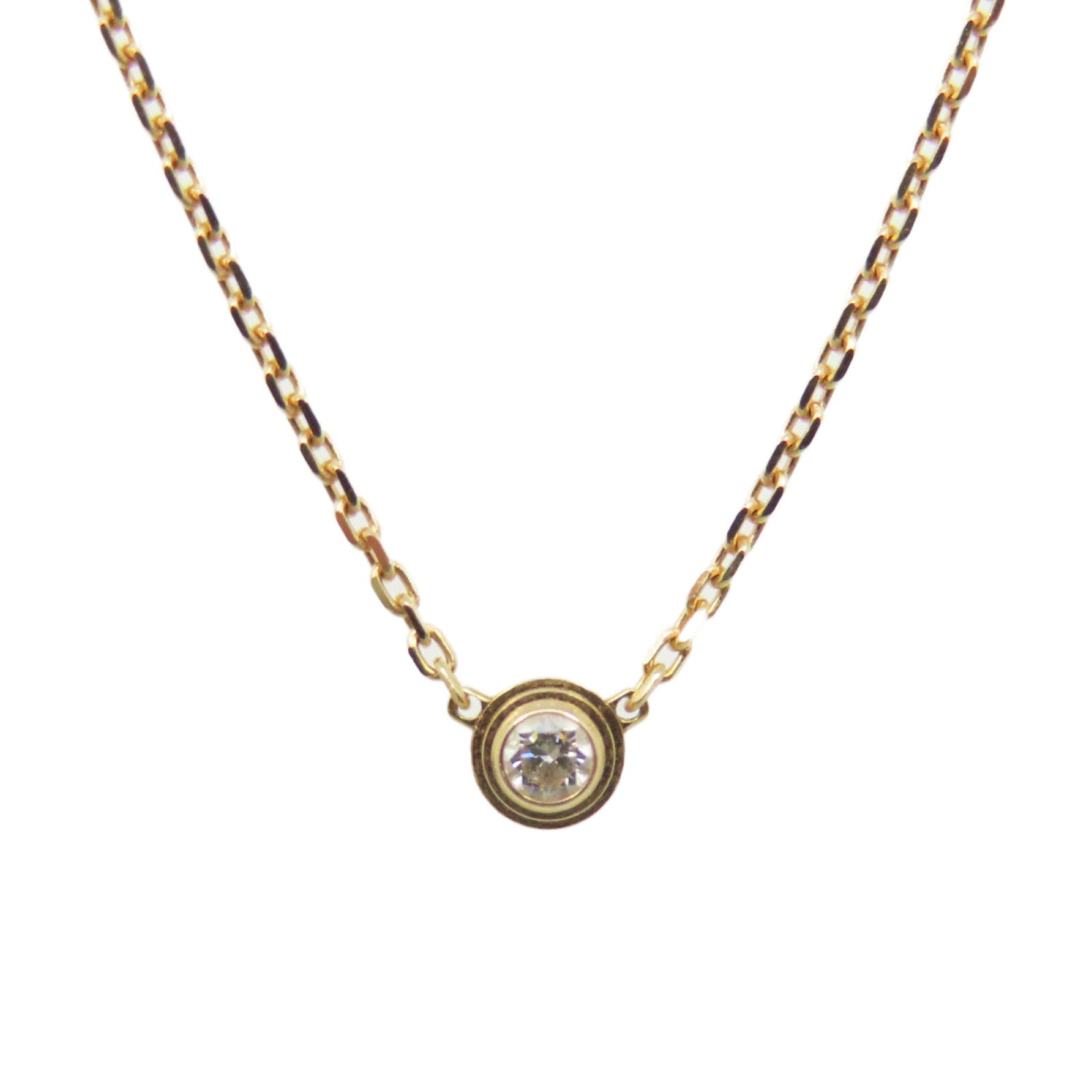 CARTIER 【激減優惠】18K玫瑰金/鑽石d'Amour Necklace XS項鏈