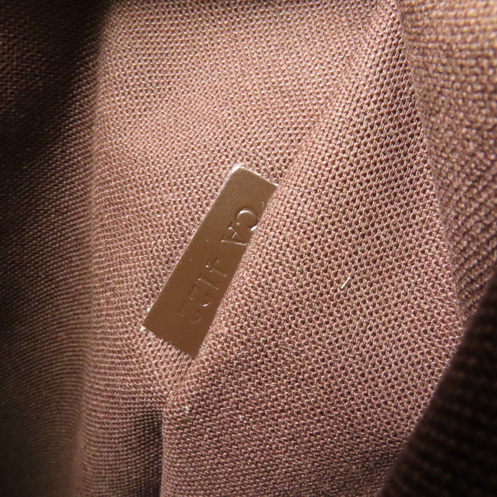 LOUIS VUITTON Damier Beaubourg金扣肩背袋棕色