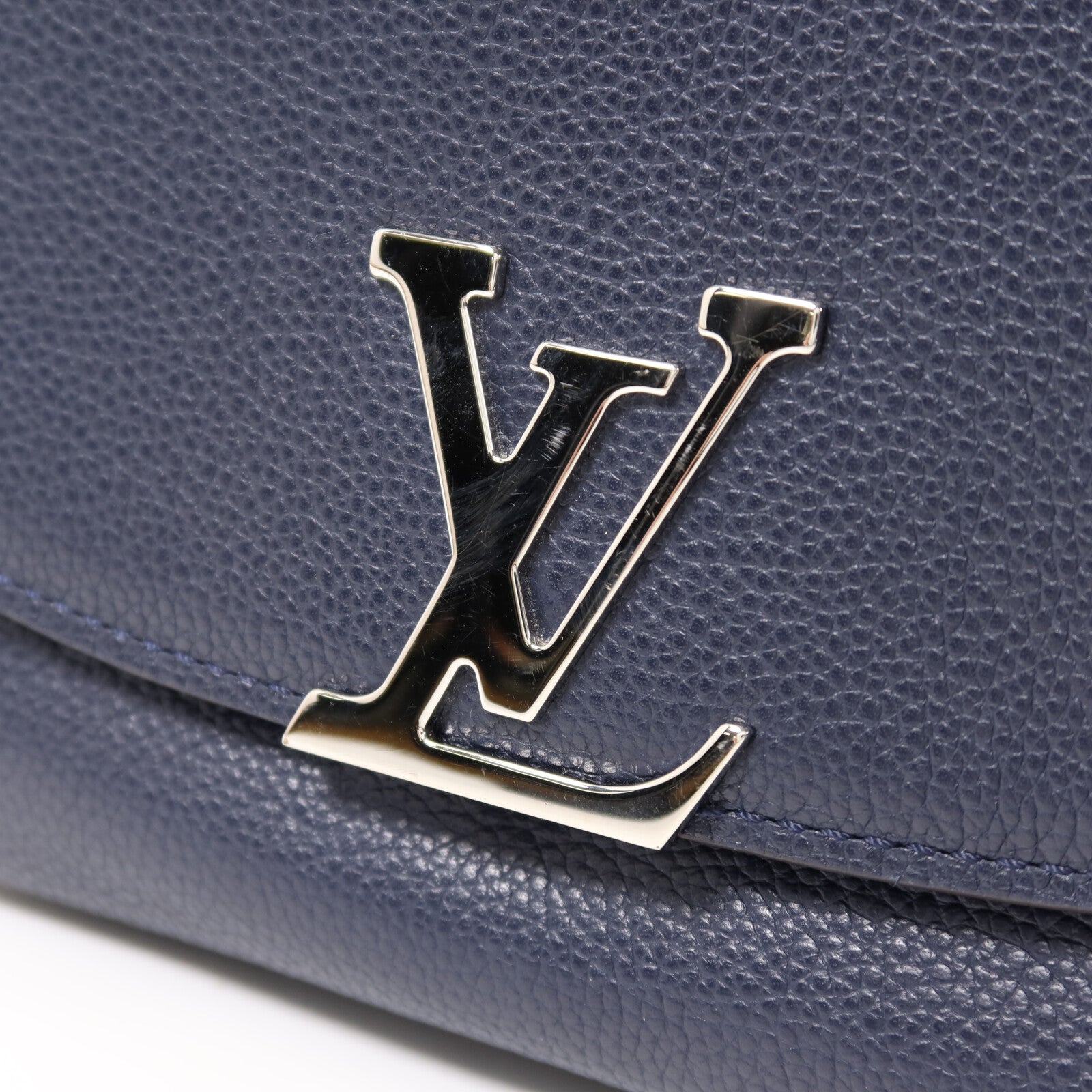 LOUIS VUITTON 牛皮皮革Vivienne NM銀扣手挽肩背兩用袋