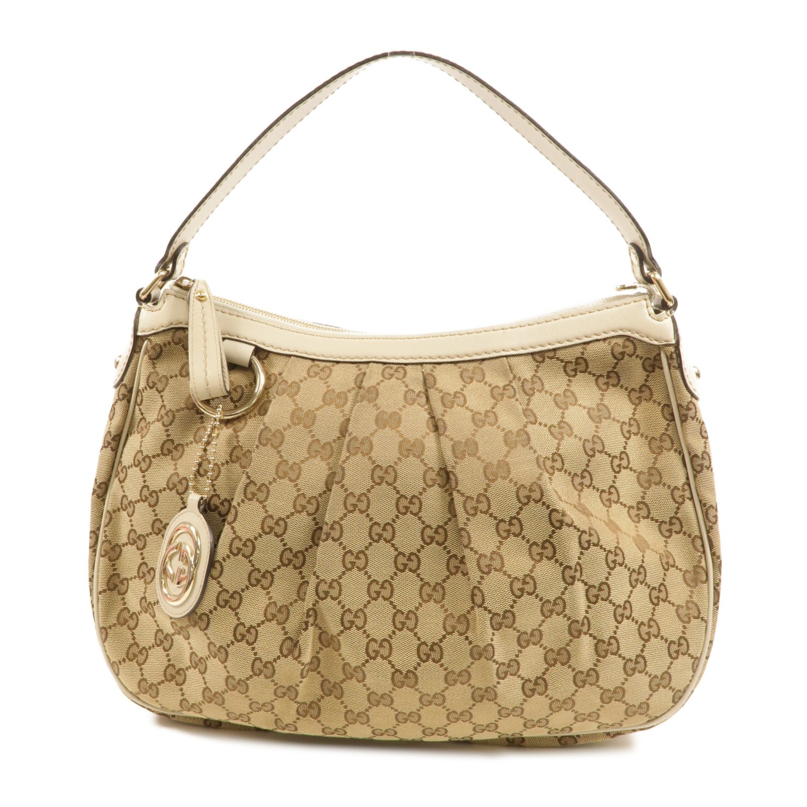 GUCCI 帆布Sukey GG肩背袋