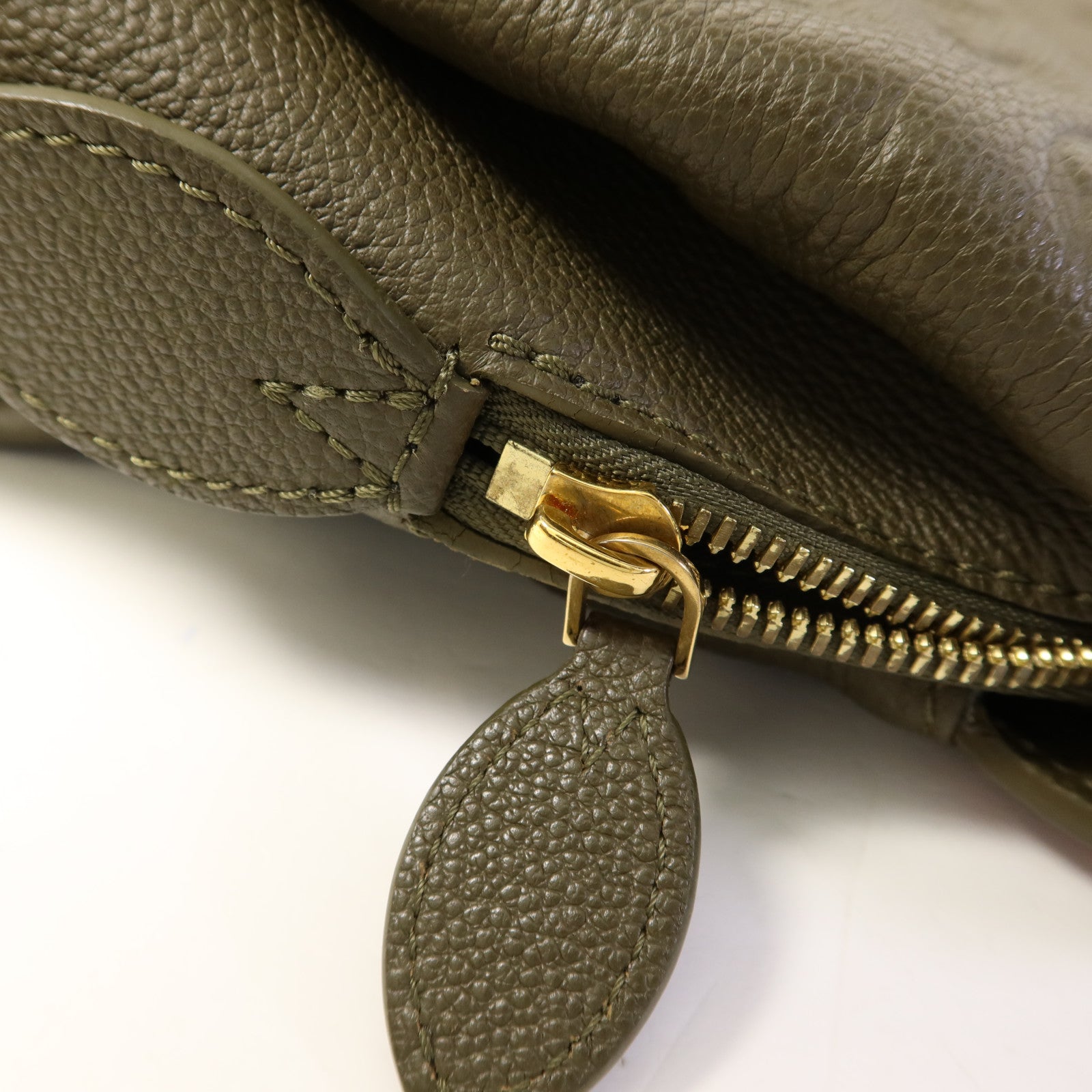 LOUIS VUITTON Monogram Empreinte Vosges MM金扣手挽肩背兩用袋