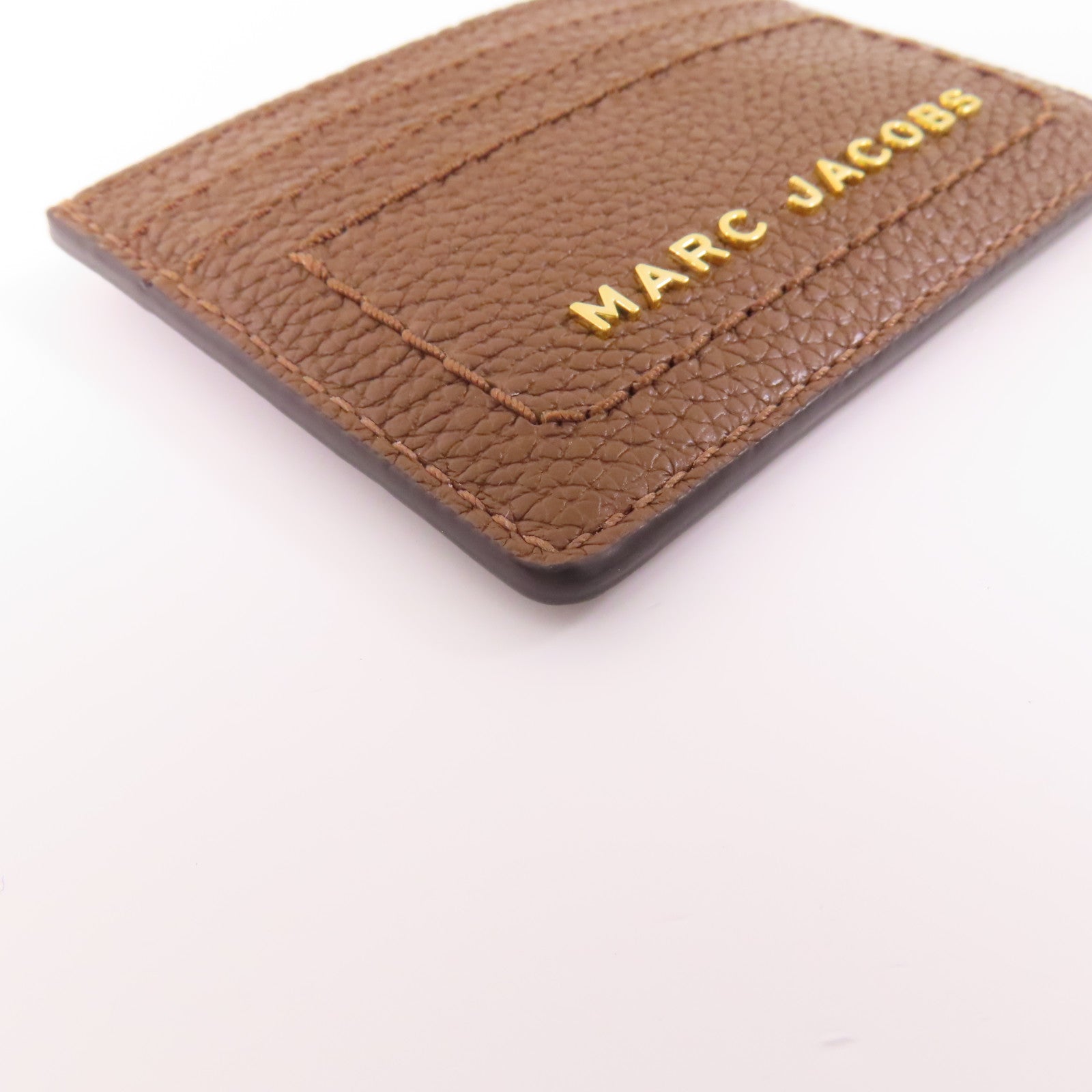 MARC JACOBS 牛皮皮革Card Holder金扣卡片套