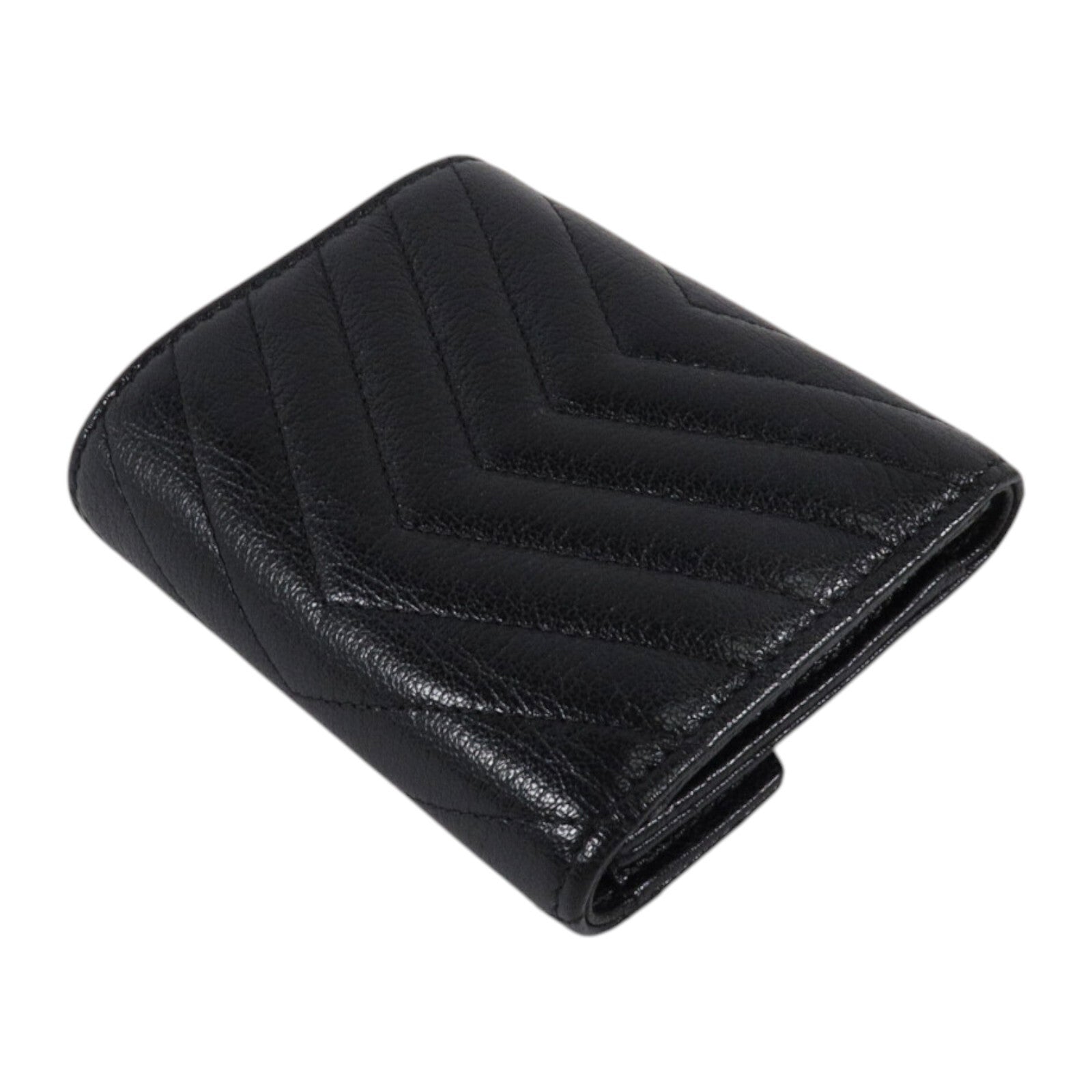 CHANEL 牛皮皮革Small Flap Wallet金扣錢包