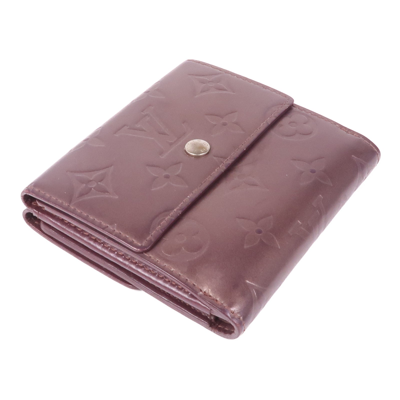 LOUIS VUITTON Monogram Mat Wallet銀扣錢包