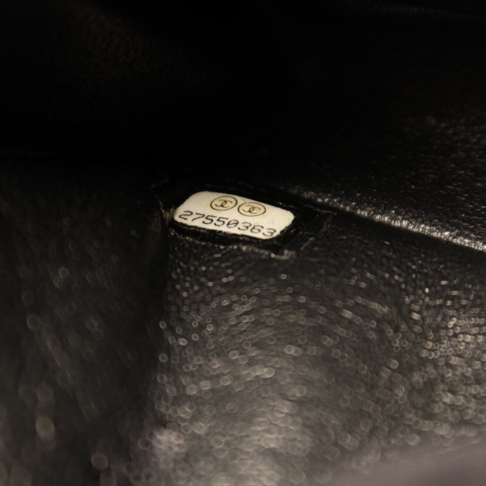 CHANEL 牛皮皮革Shoulder Bag金扣鏈帶肩背袋