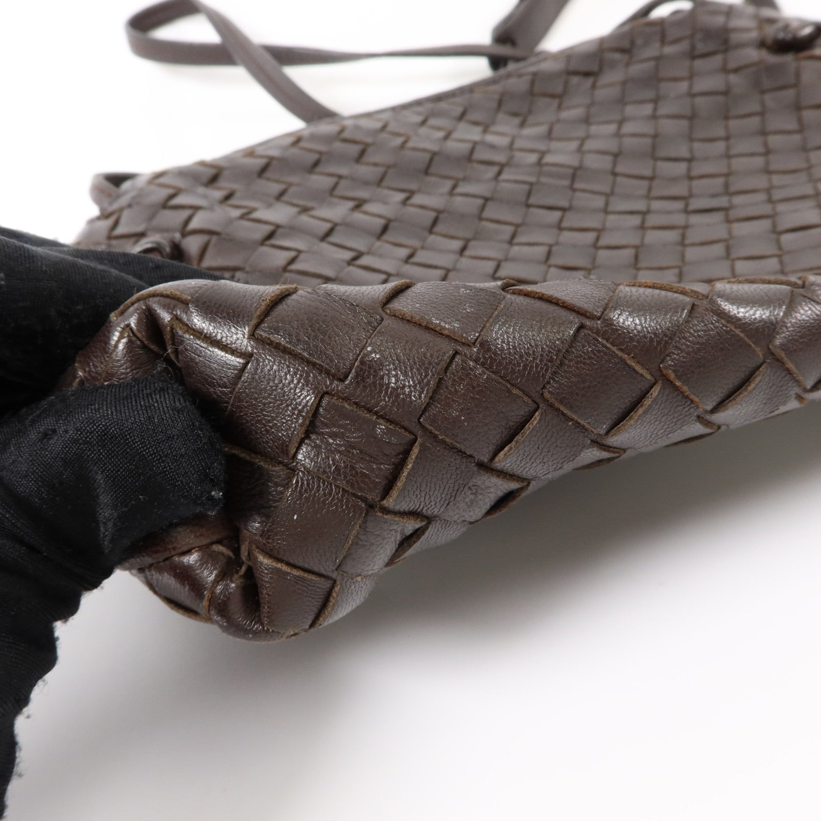 BOTTEGA VENETA 羊皮皮革Nobini肩背袋