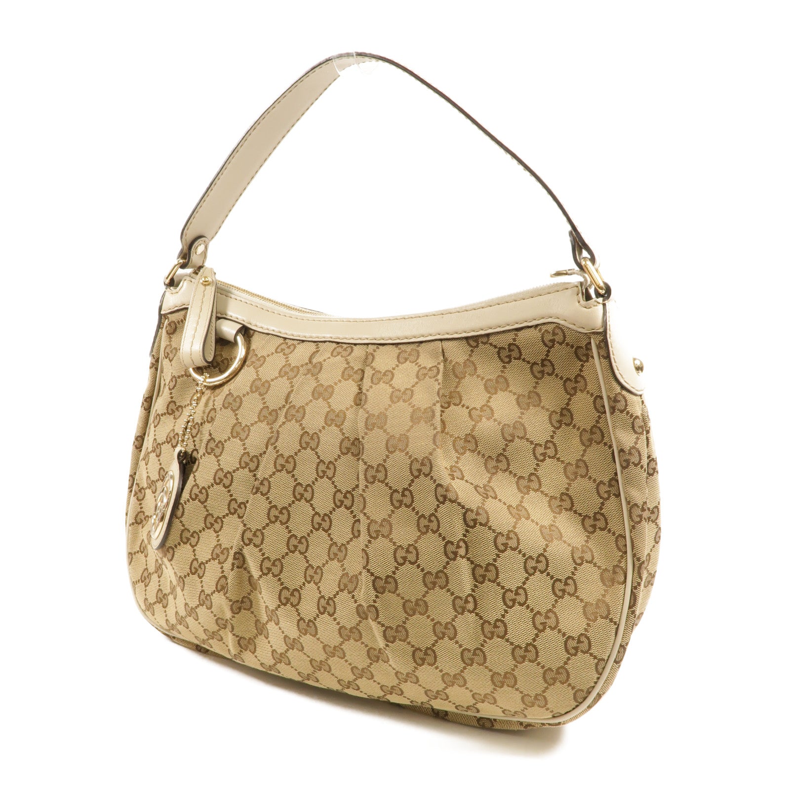 GUCCI 帆布Sukey GG肩背袋