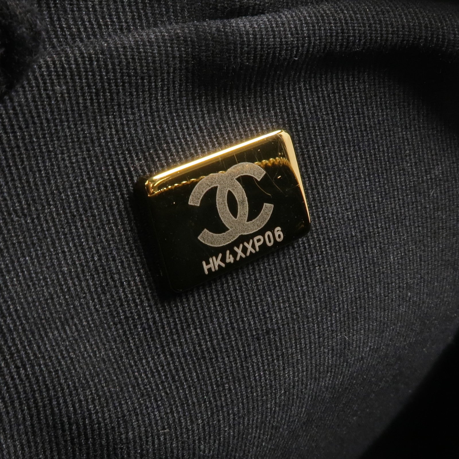 CHANEL 牛皮皮革2 Way Shoulder金扣手挽肩背兩用袋