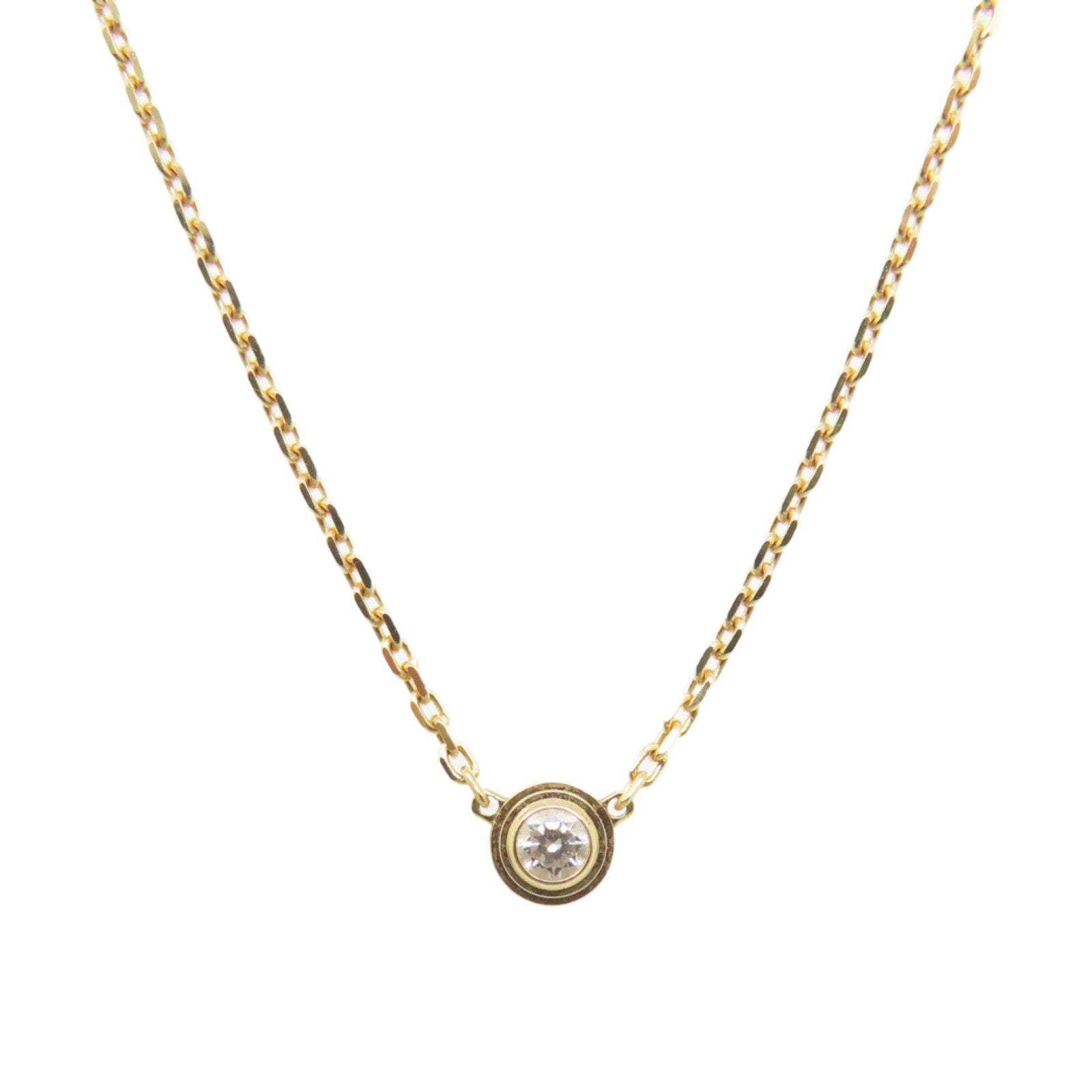 CARTIER 【激減優惠】18K玫瑰金/鑽石d'Amour Necklace XS項鏈