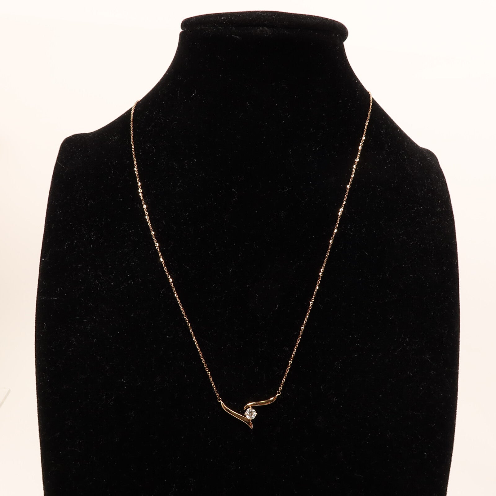 JEWELRY 18K玫瑰金Necklace鑽石項鍊