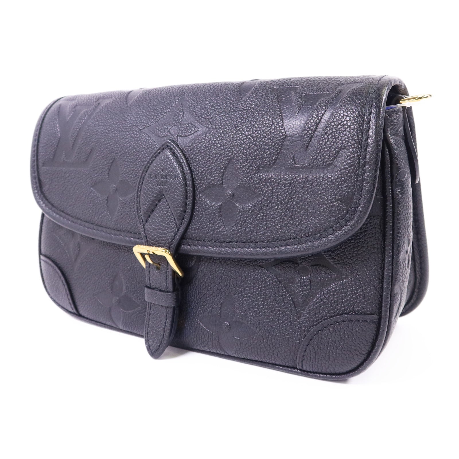 LOUIS VUITTON Monogram Empreinte Diane金扣手挽肩背兩用袋