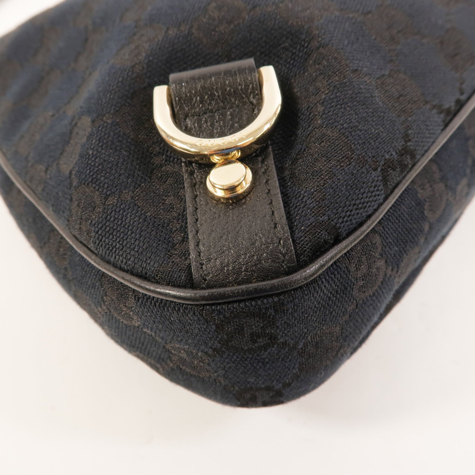GUCCI 帆布Abbey GG手挽袋