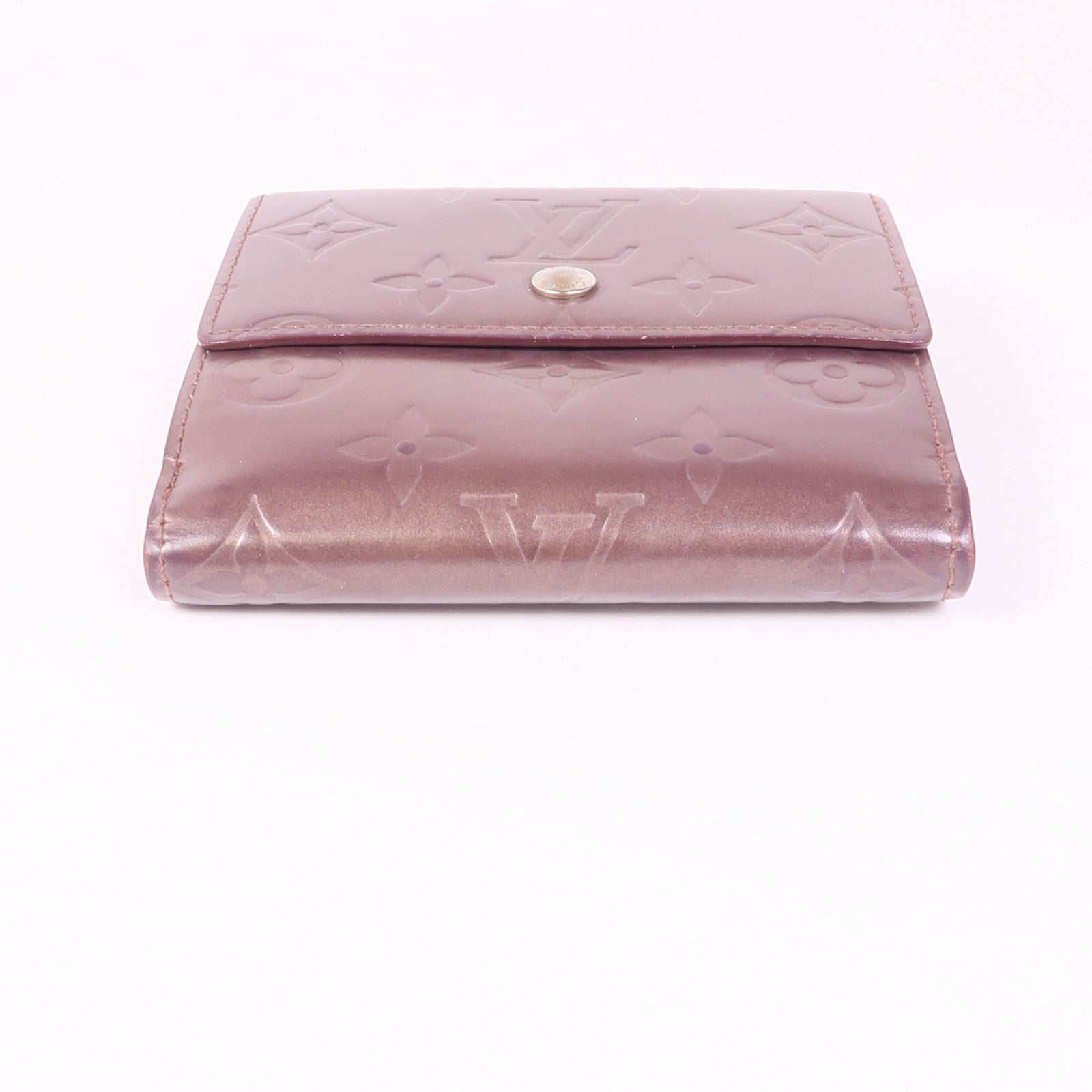 LOUIS VUITTON 【激減優惠】Monogram Mat Wallet銀扣錢包