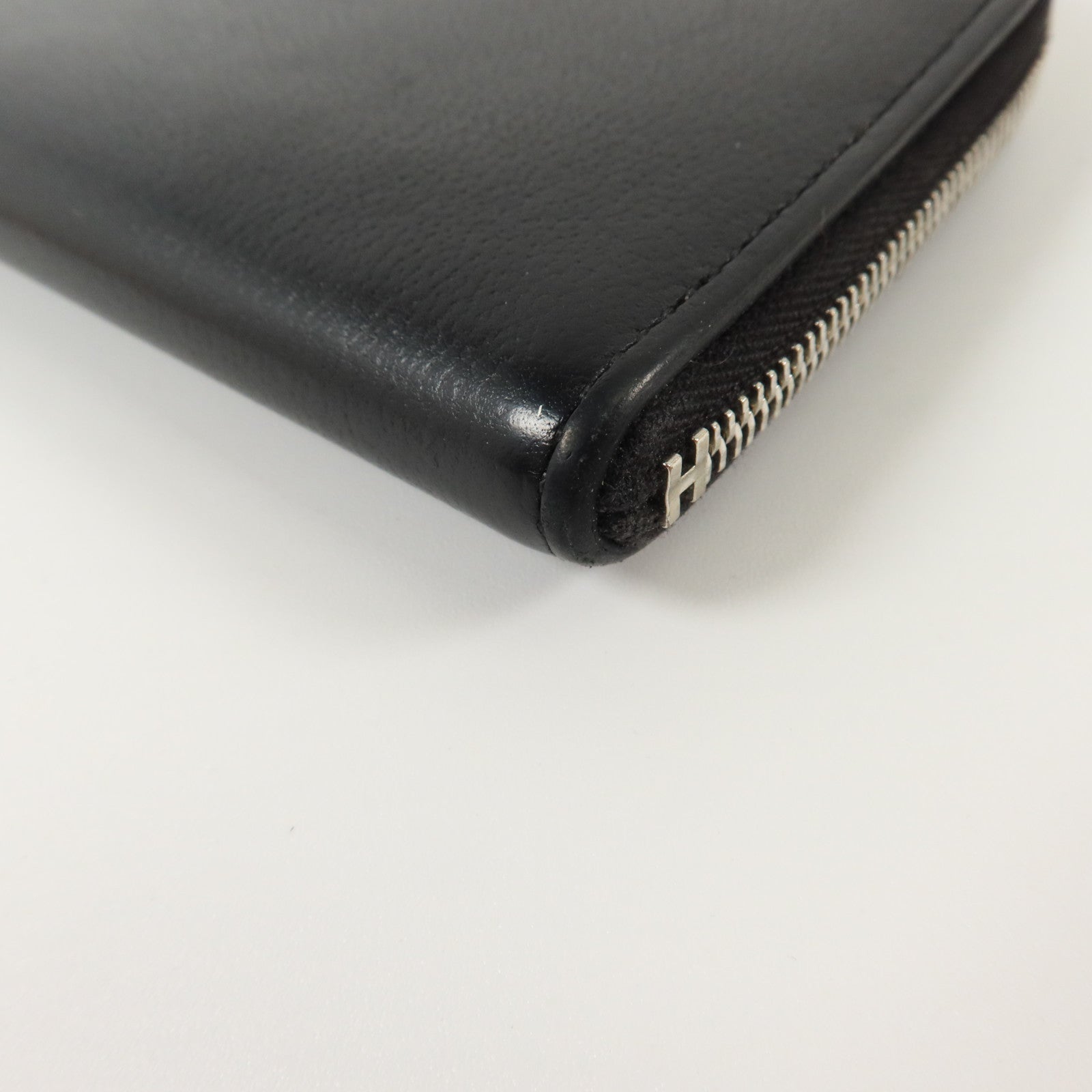 HERMES Allegretto皮革Strap GM Phone Case銀扣手機套