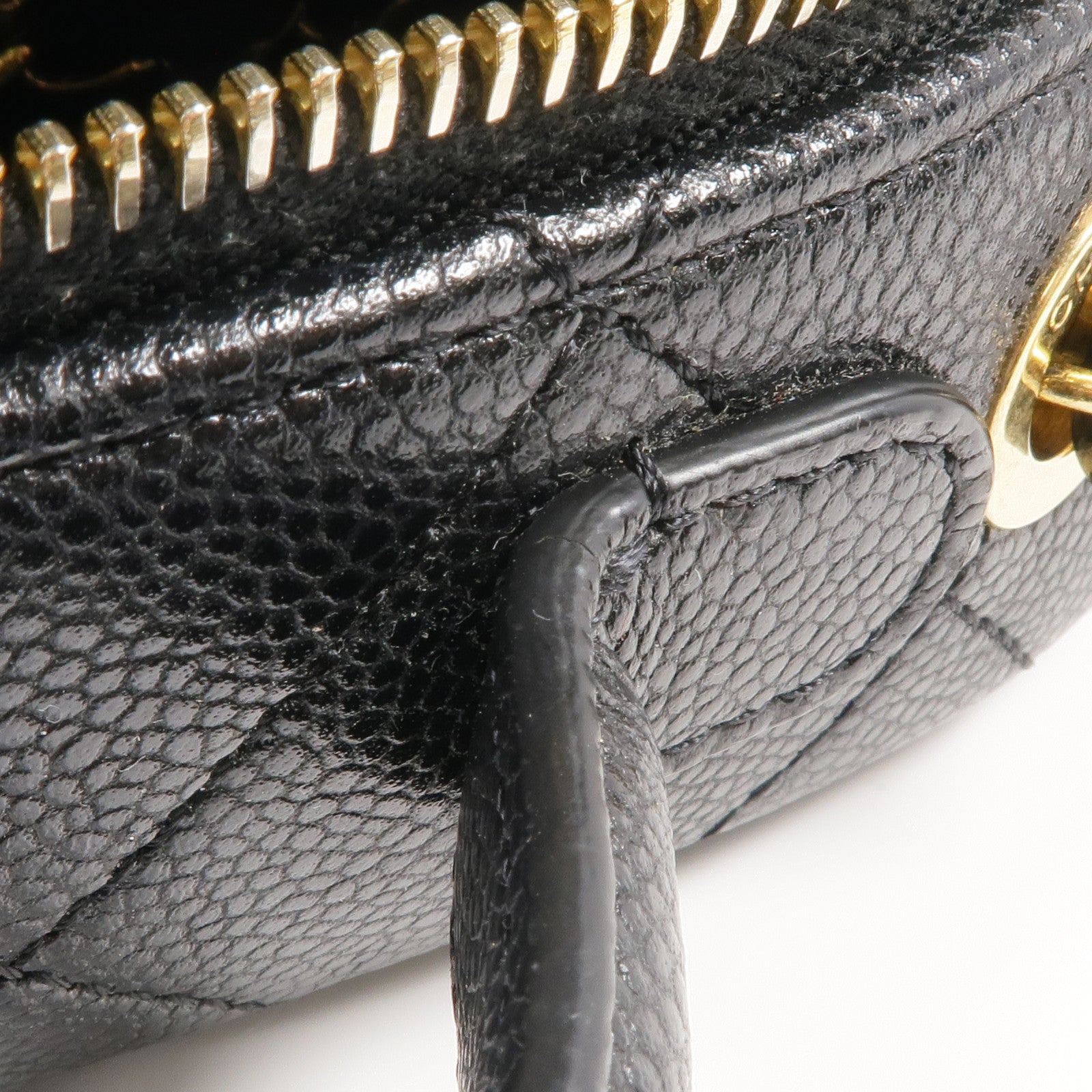 CHANEL 牛皮皮革2 Way Shoulder金扣手挽肩背兩用袋
