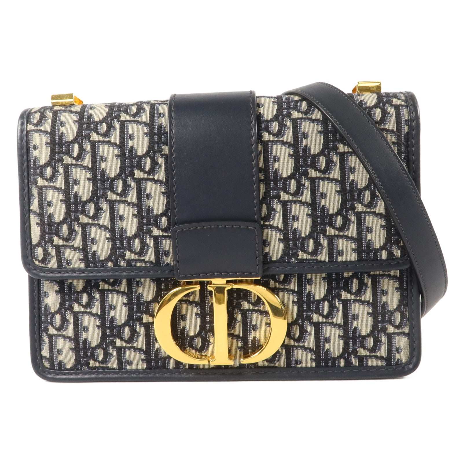 Dior 帆布30 Montaigne肩背袋