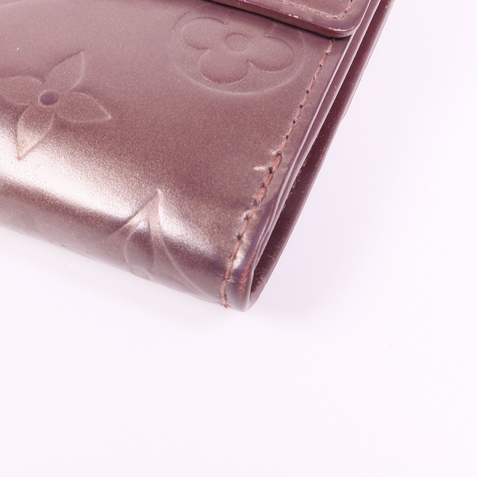 LOUIS VUITTON Monogram Mat Wallet銀扣錢包