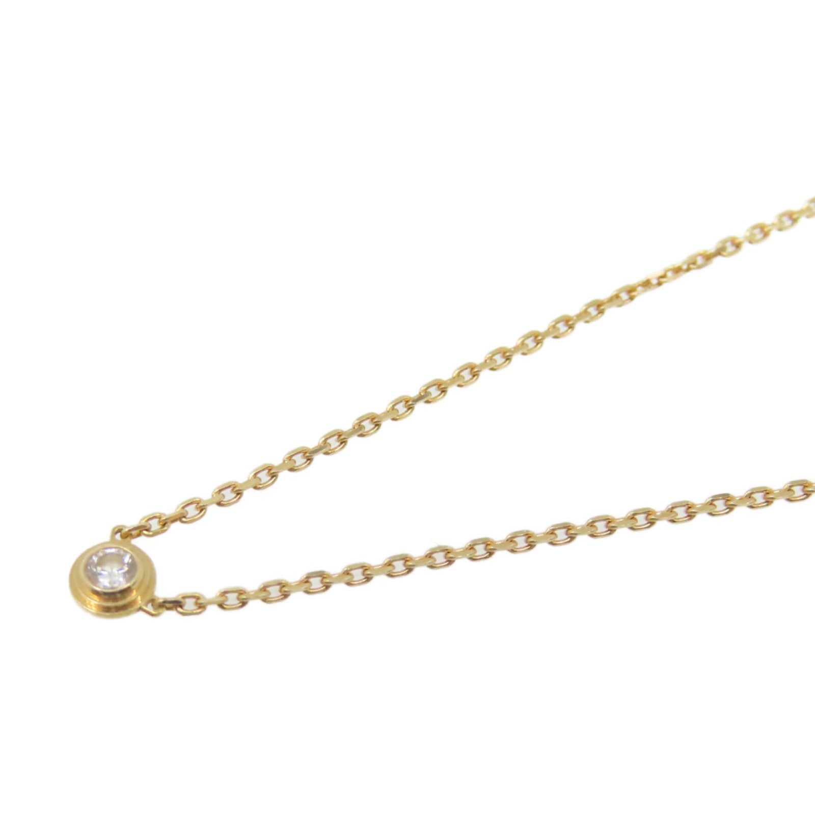 CARTIER 【激減優惠】18K玫瑰金/鑽石d'Amour Necklace XS項鏈
