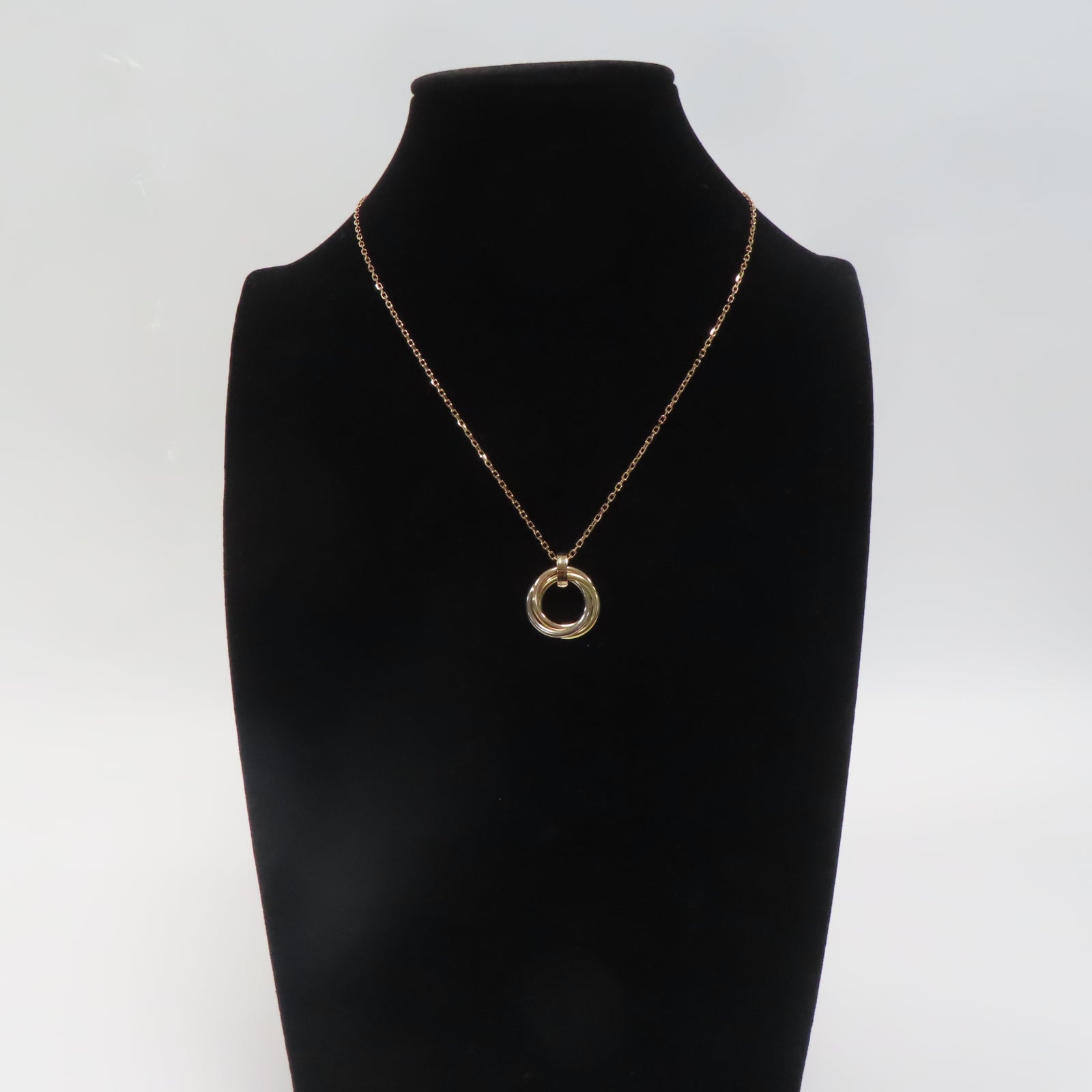 CARTIER 【激減優惠】18K白金/玫瑰金/黃金Trinity Necklace項鍊