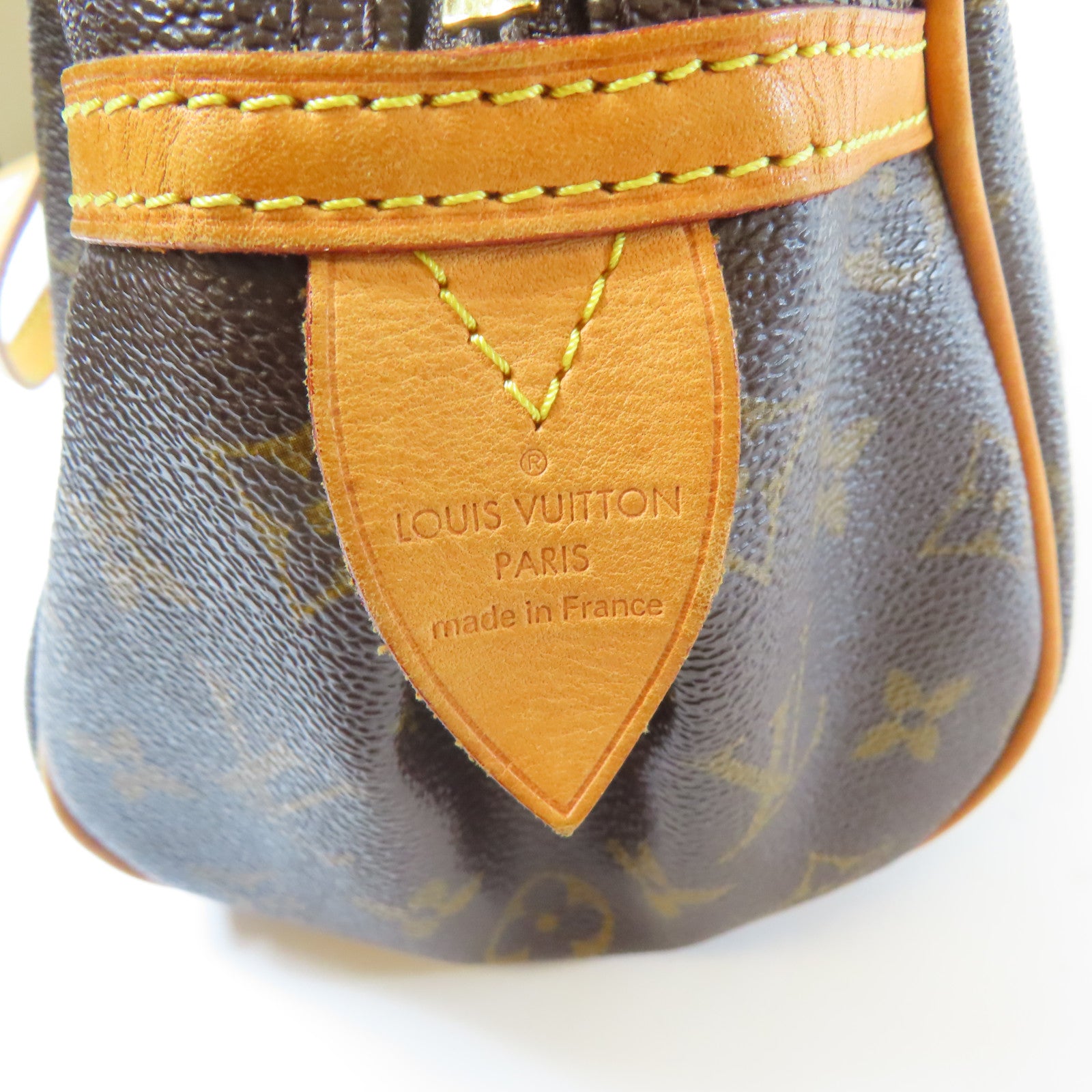 LOUIS VUITTON Monogram Montorgueil PM金扣肩背袋啡色