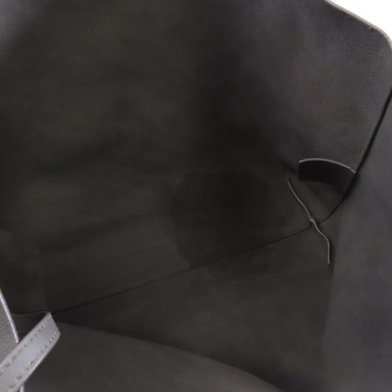 SAINT LAURENT 牛皮皮革Tote Bag金扣手挽袋灰色