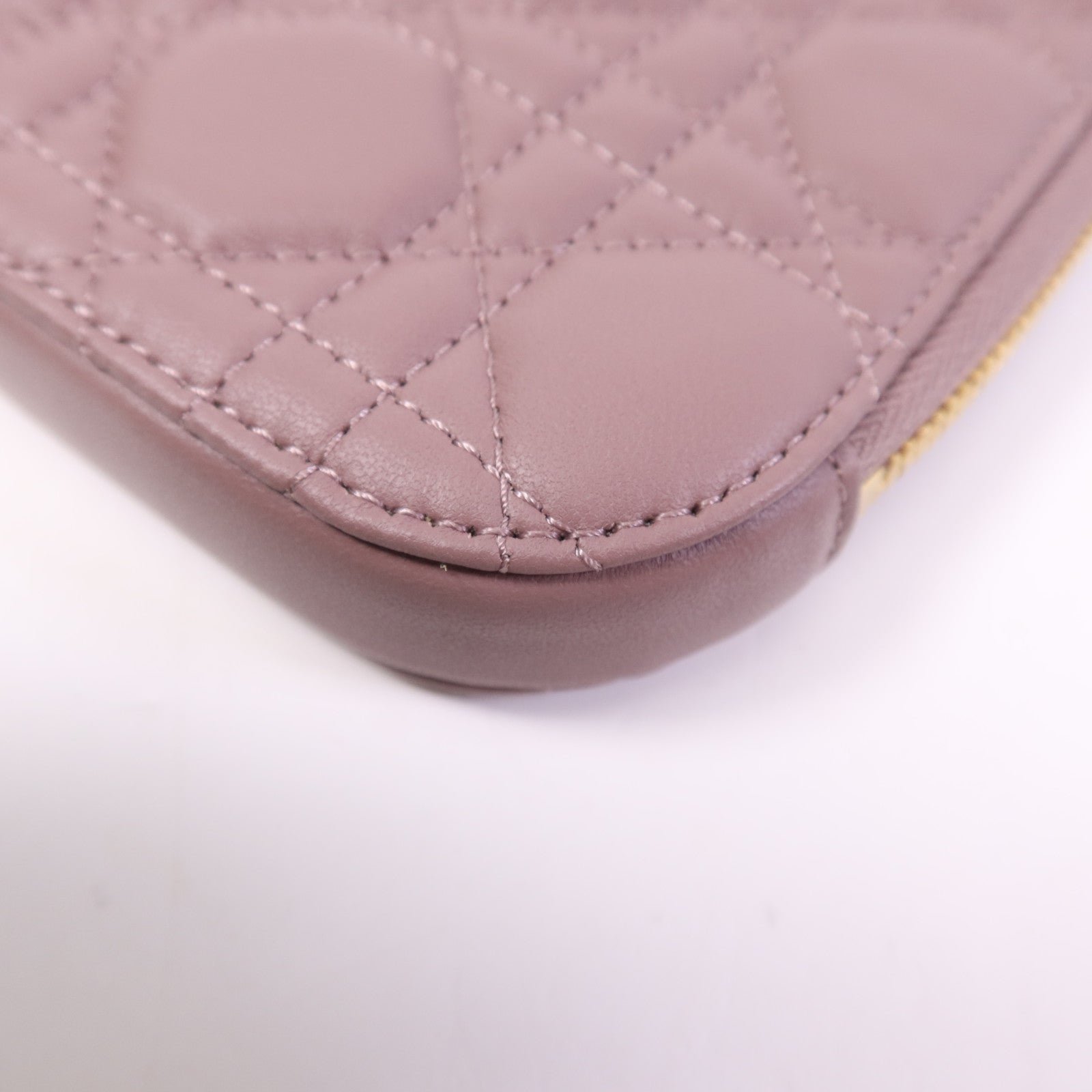 Dior 羊皮皮革Lady Dior Call'in Dior金扣鏈帶手挽肩背兩用袋