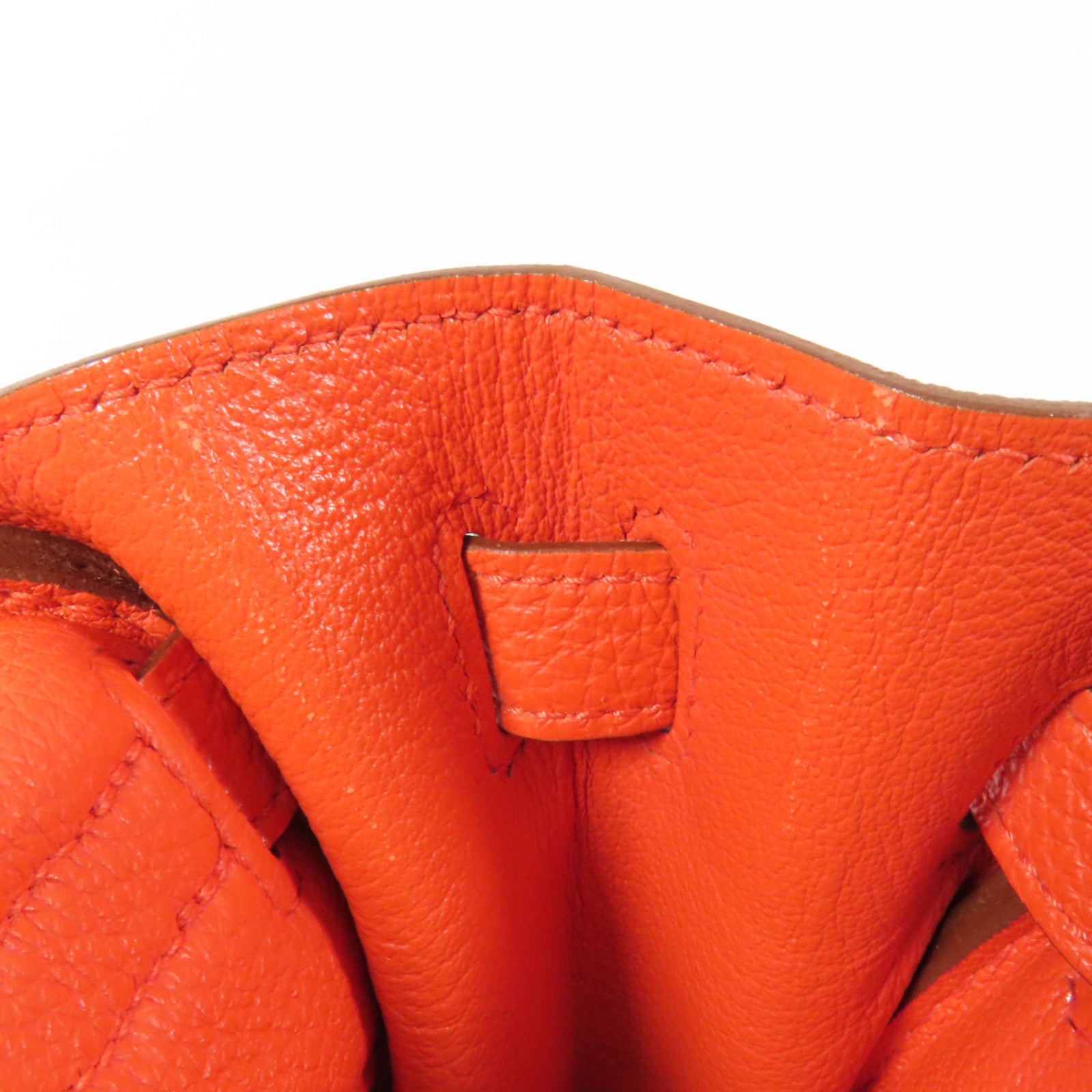 HERMES Togo皮革Kelly 35金扣手挽肩背兩用袋Capucine