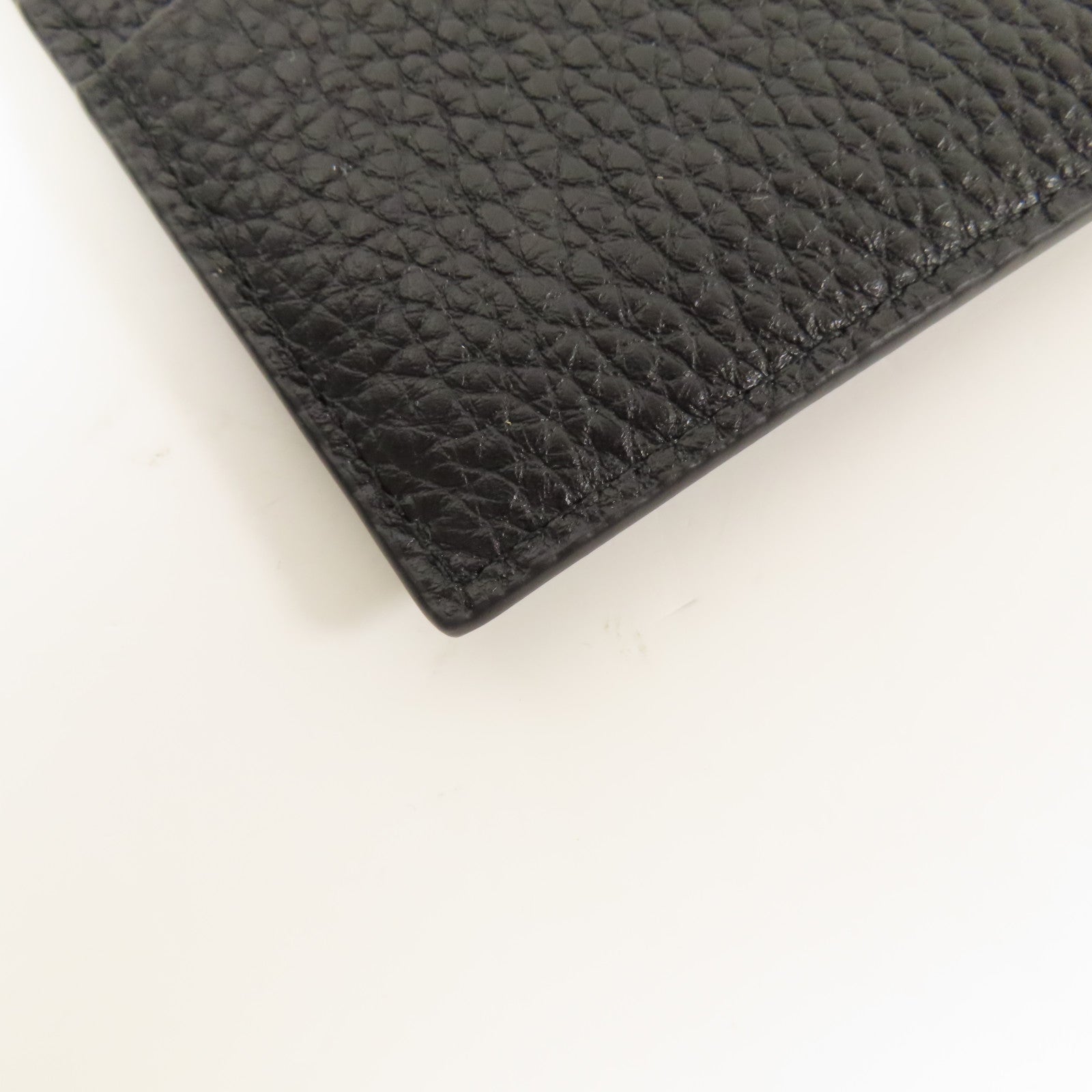 PRADA 牛皮皮革Card Holder銀扣卡片套