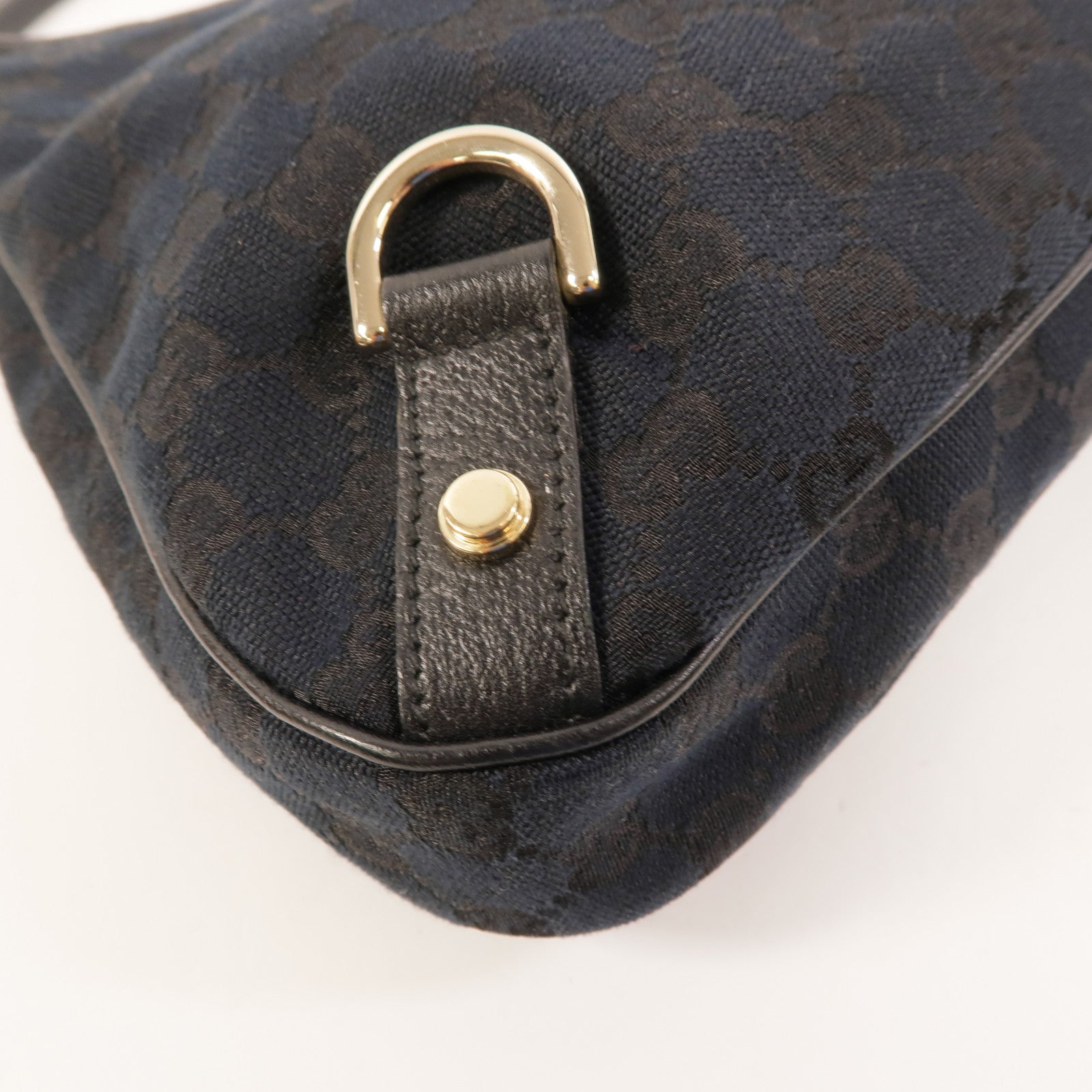 GUCCI 帆布Abbey GG手挽袋