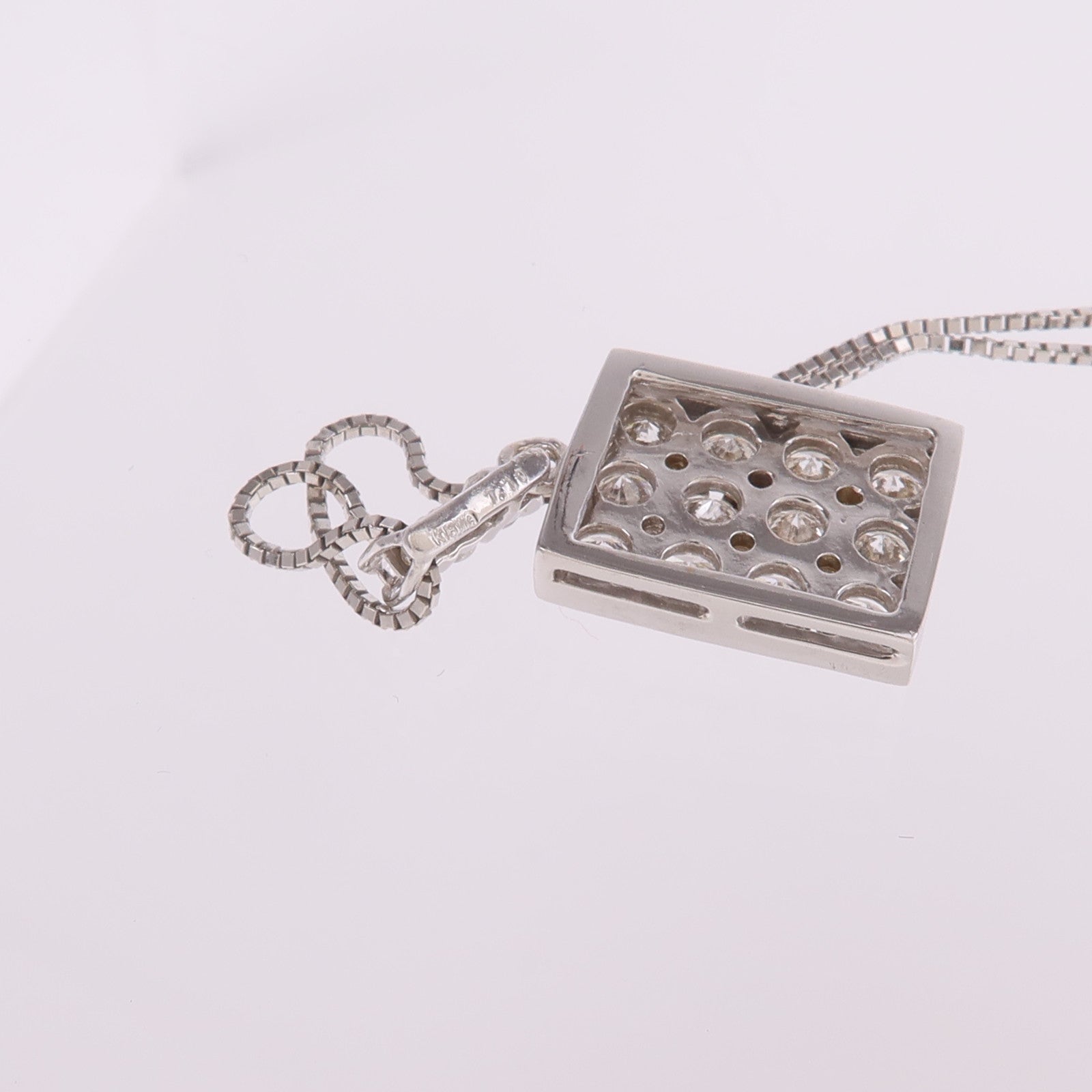 JEWELRY 18K白金Diamond Necklace鑽石項鍊