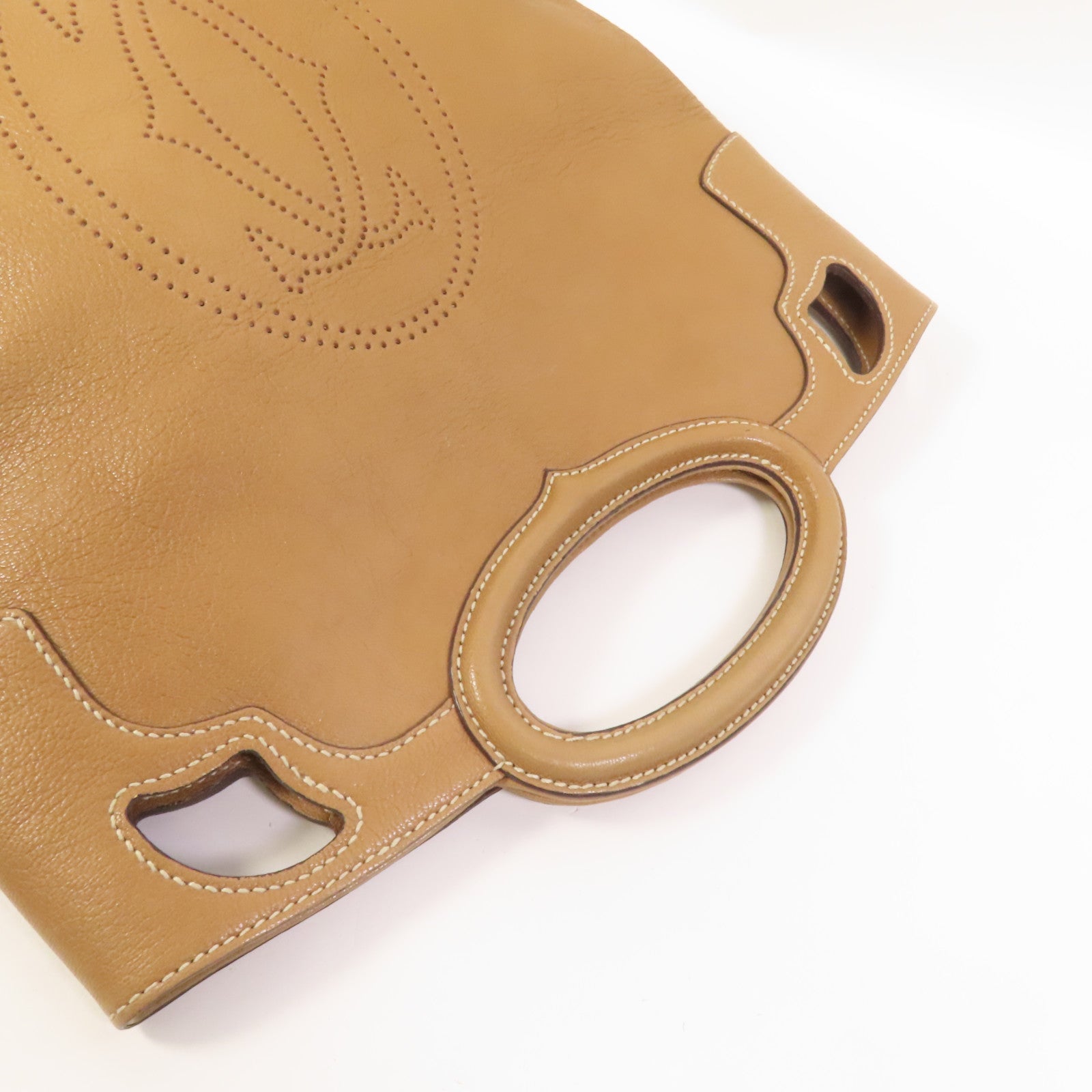 CARTIER 牛皮皮革Marcello手挽袋
