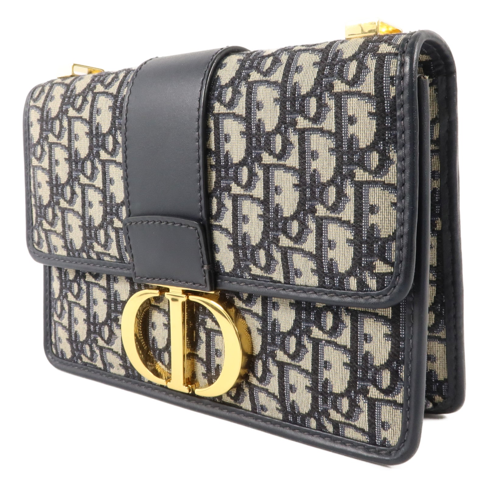 Dior 帆布30 Montaigne肩背袋
