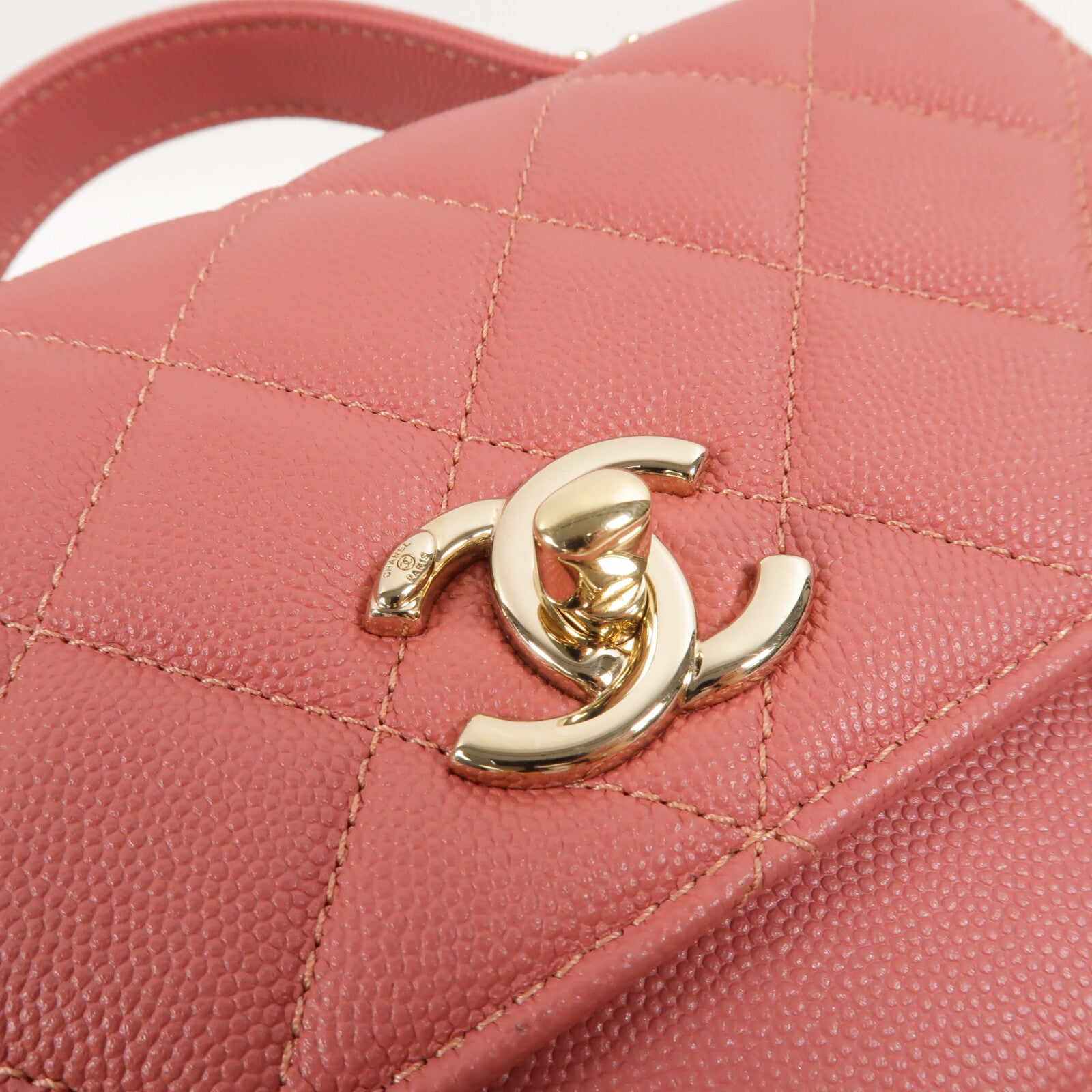 CHANEL 牛皮皮革Business Affinty手挽肩背兩用袋