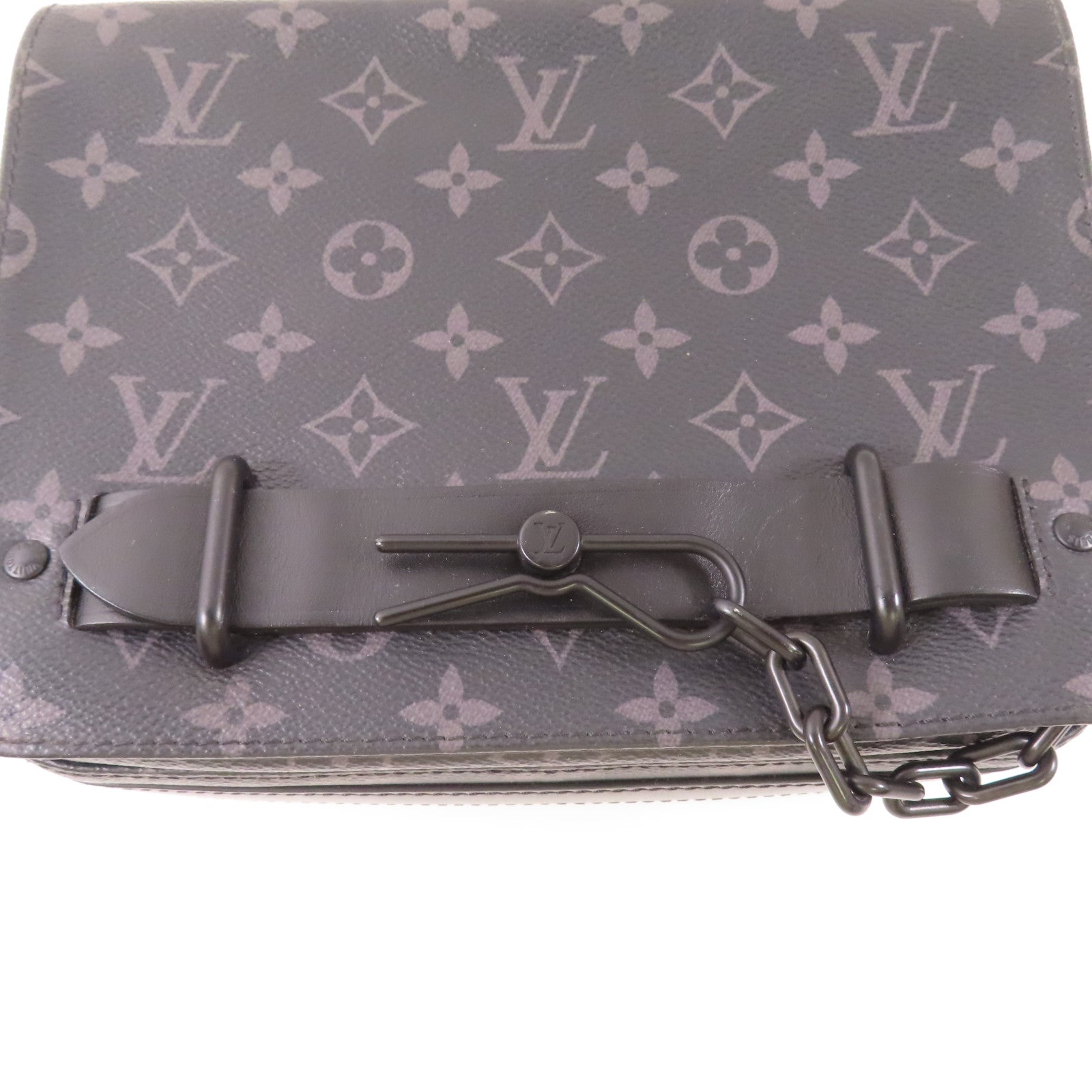 LOUIS VUITTON Monogram Eclipse Steamer肩背袋
