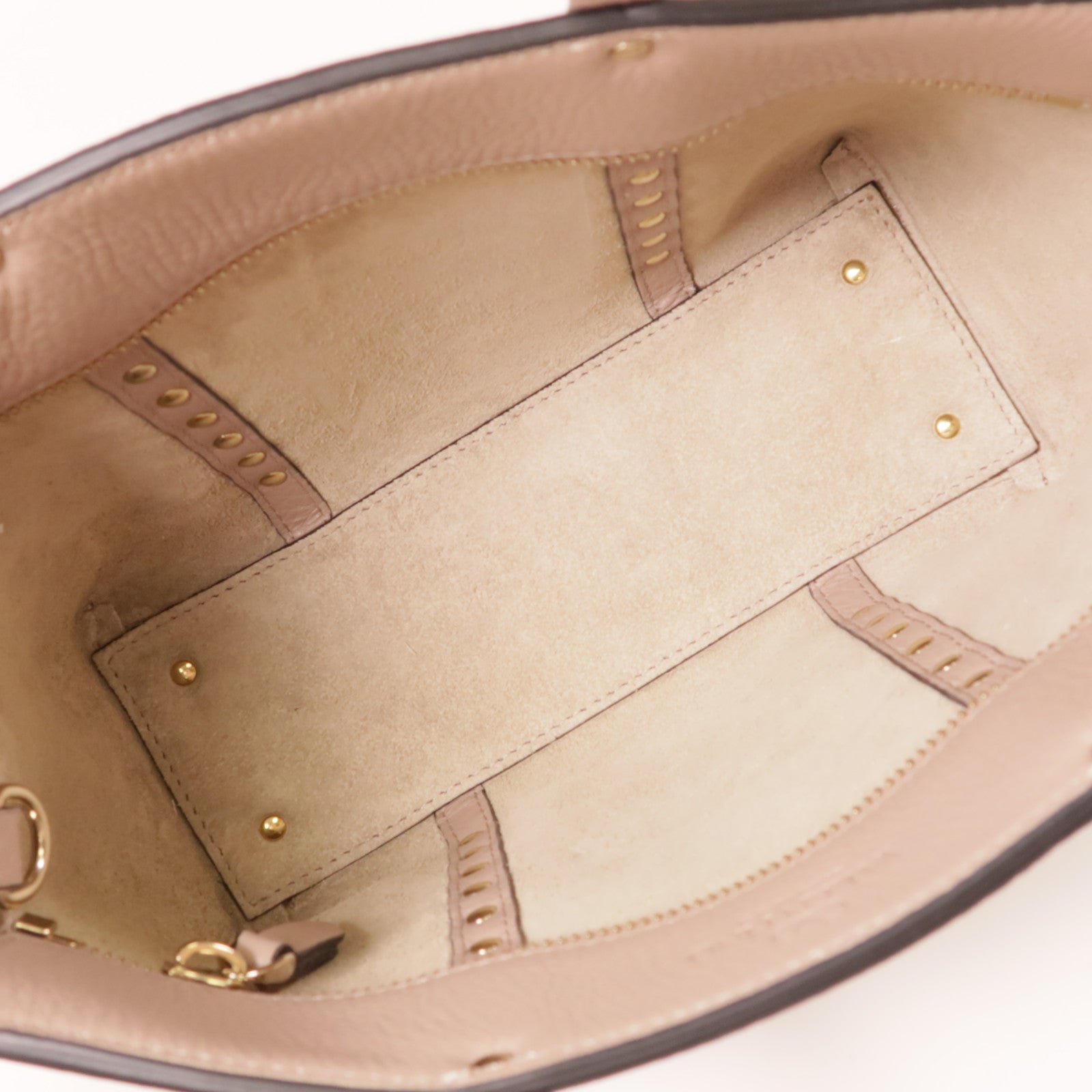 Valentino 【激減優惠】牛皮皮革Rockstud金扣手挽肩背兩用袋