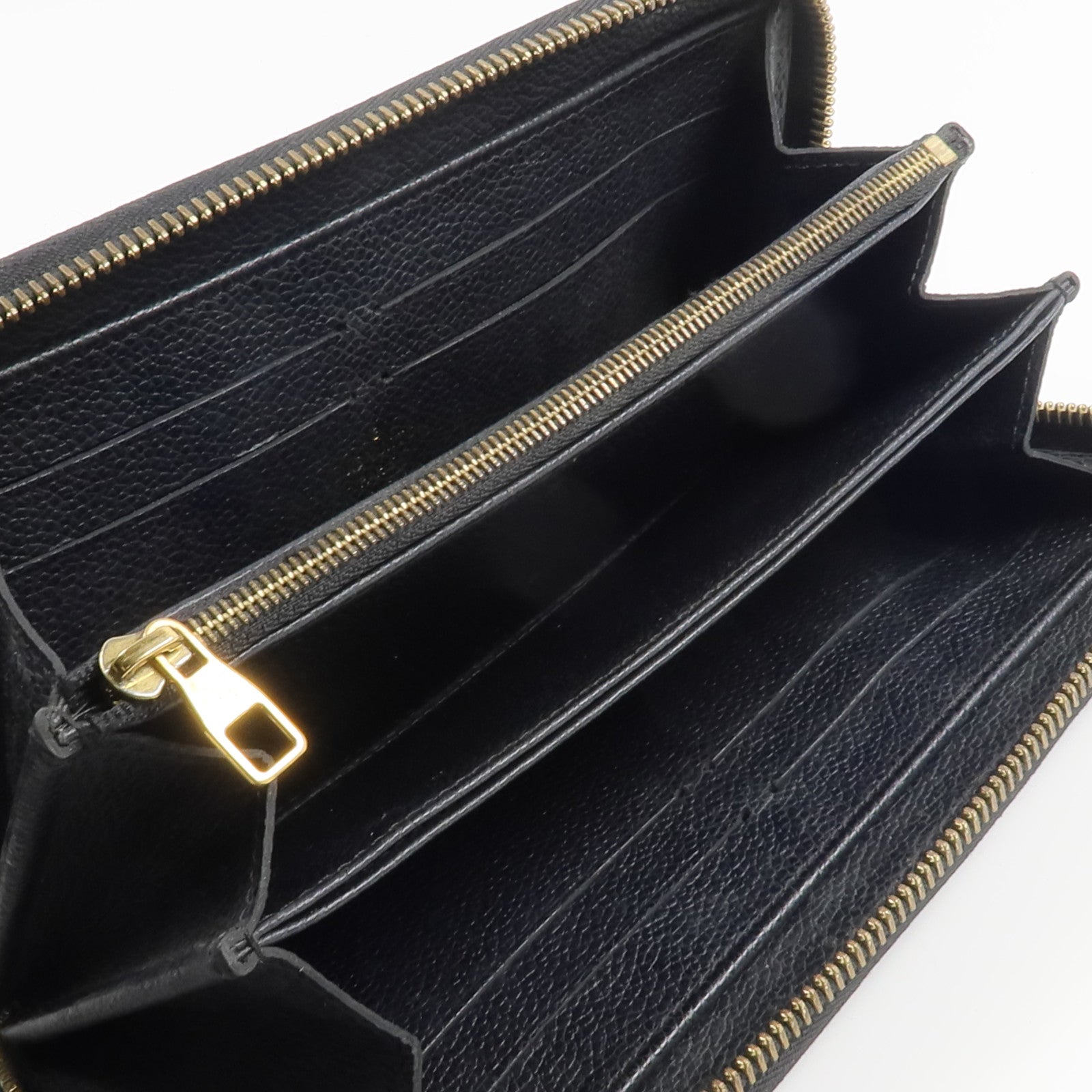 LOUIS VUITTON Monogram Empreinte Zippy Wallet長錢包