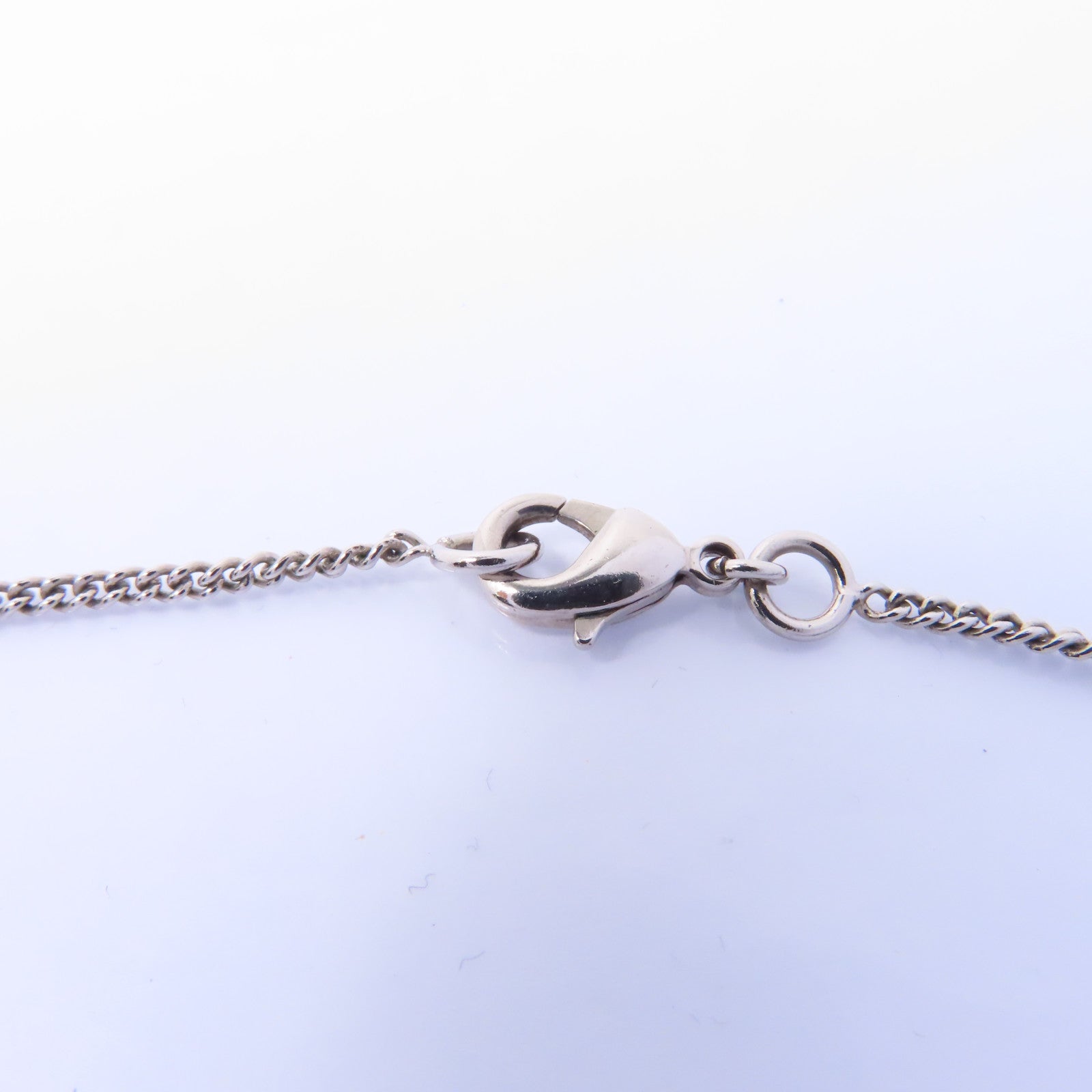 CHANEL PVC/金屬Necklace項鍊透明/銀色