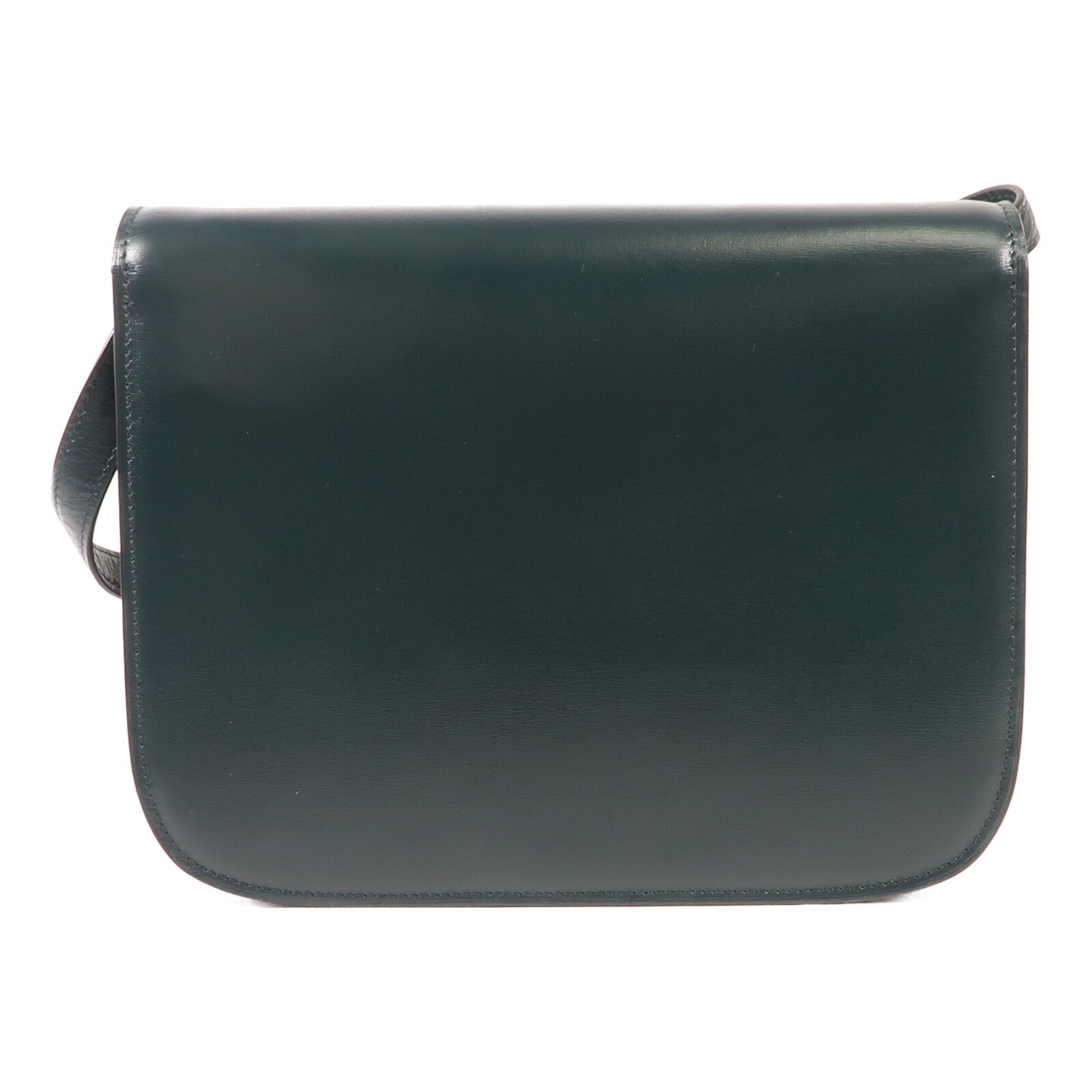 CELINE 牛皮皮革Classic Box金扣肩背袋