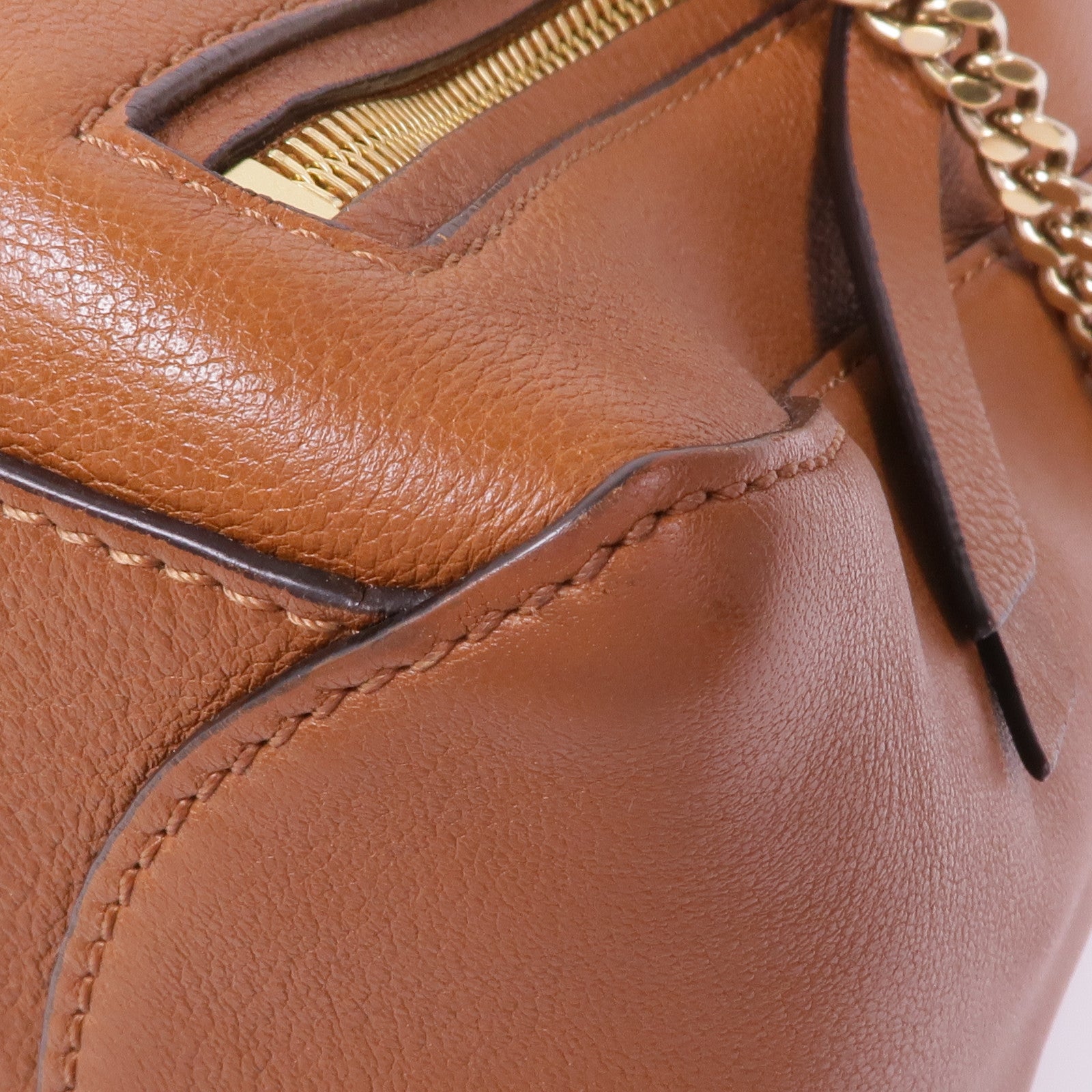 Chloe 牛皮皮革Faye金扣手挽肩背兩用袋