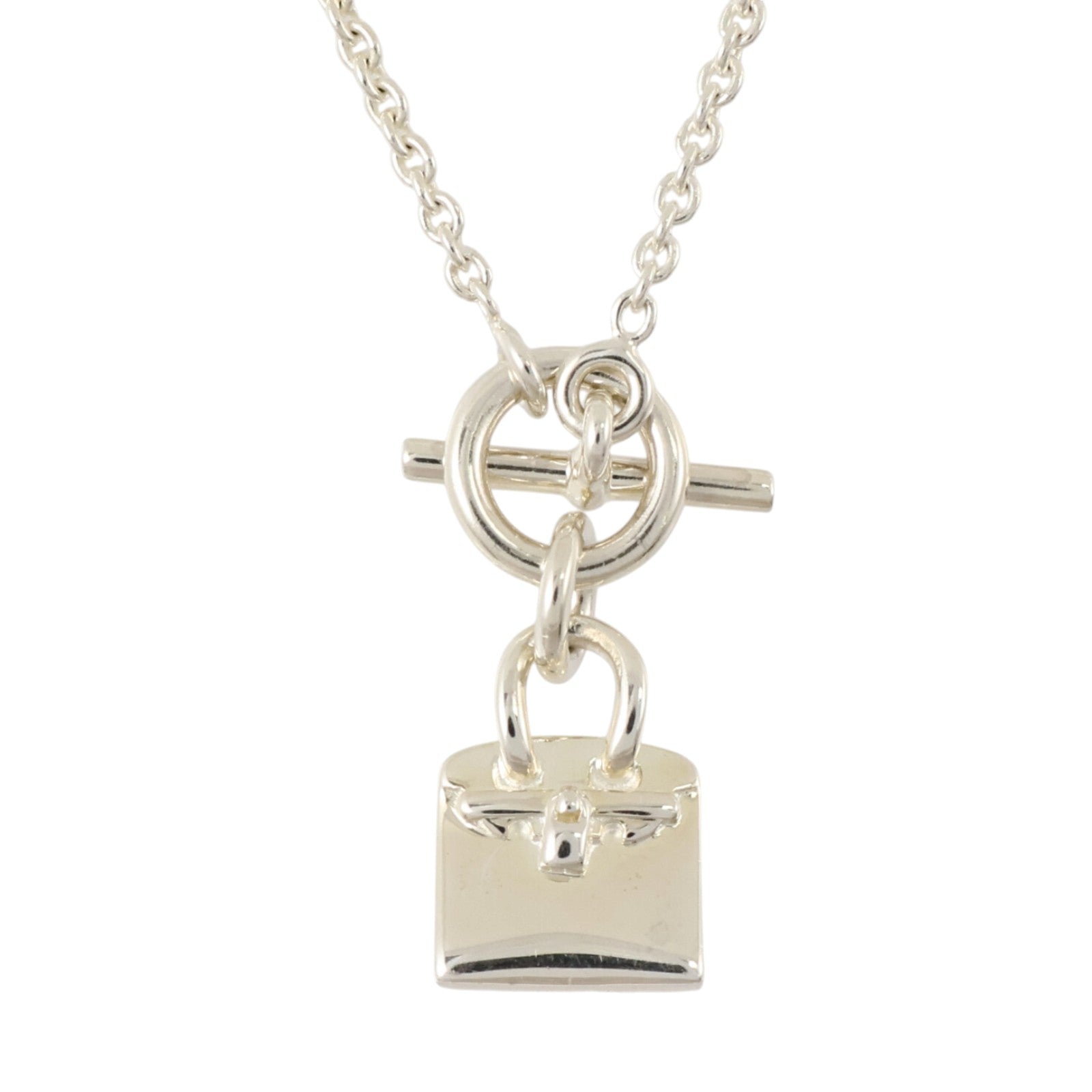 HERMES 925純銀Amulettes Birkin Necklace項鏈